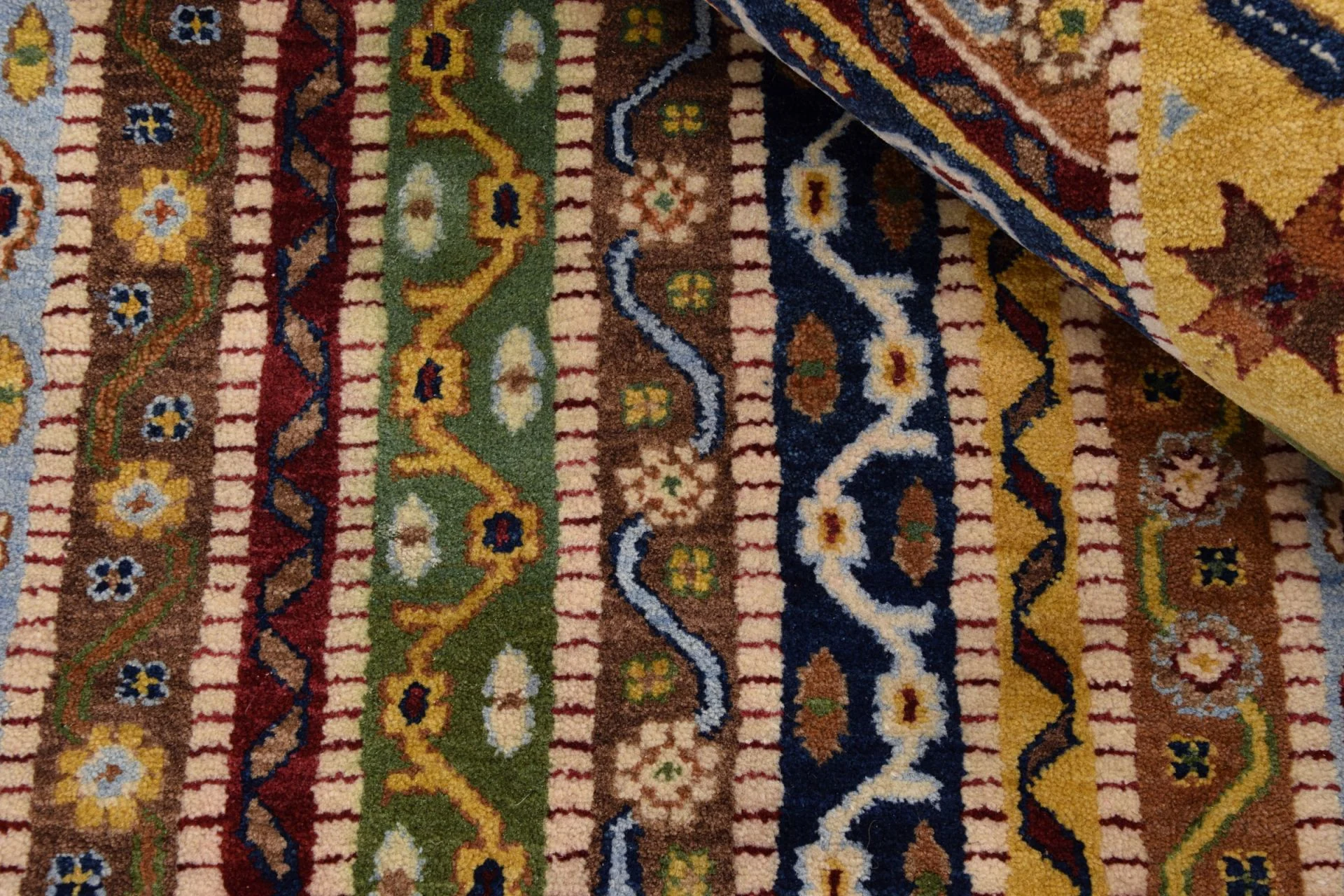 orientteppich-loribaft-192-x-302-cm-schurwolle-handgeknupft-6 Loribaft Indian Rug 192 × 302 cm, Wool, hand-knotted