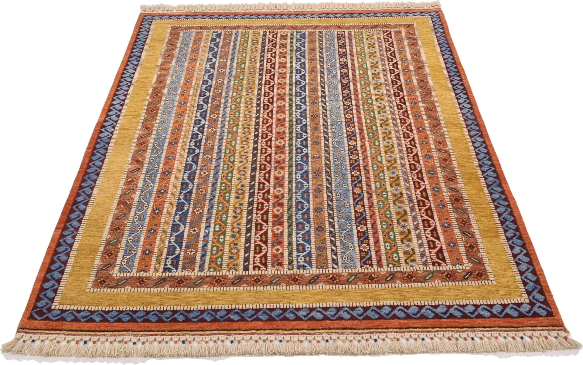 orientteppich-loribaft-165-x-243-cm-schurwolle-handgeknupft-grau-2 Loribaft Indian Rug — hand-knotted, 165 × 243 cm, Wool