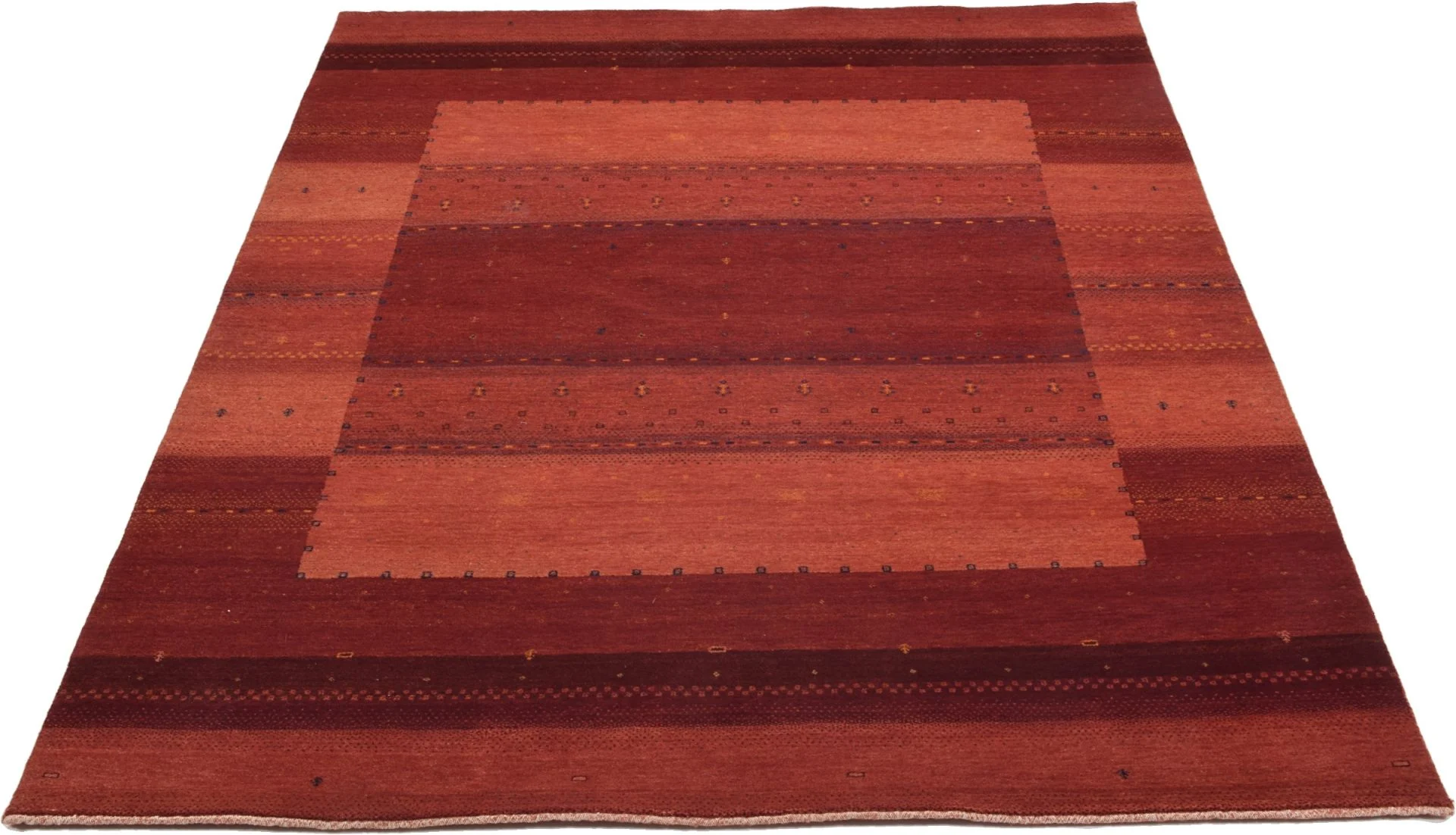 Loribaft Indian Rug — hand-knotted, 173 × 245 cm, Wool
