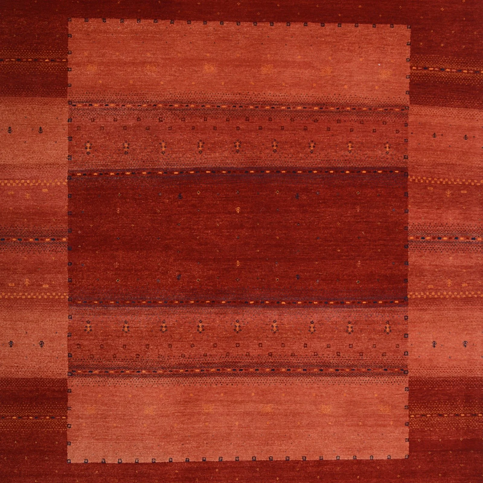 Loribaft Indian Rug — hand-knotted, 173 × 245 cm, Wool