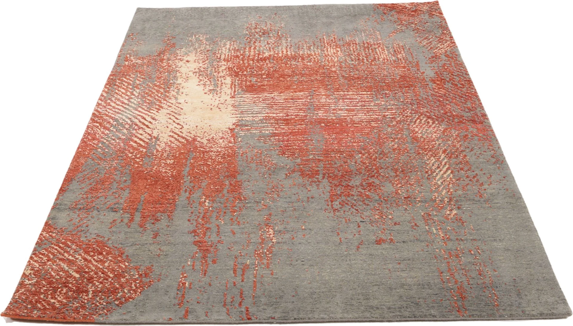 Indian Rug 172 × 244 cm, Silk, hand-knotted
