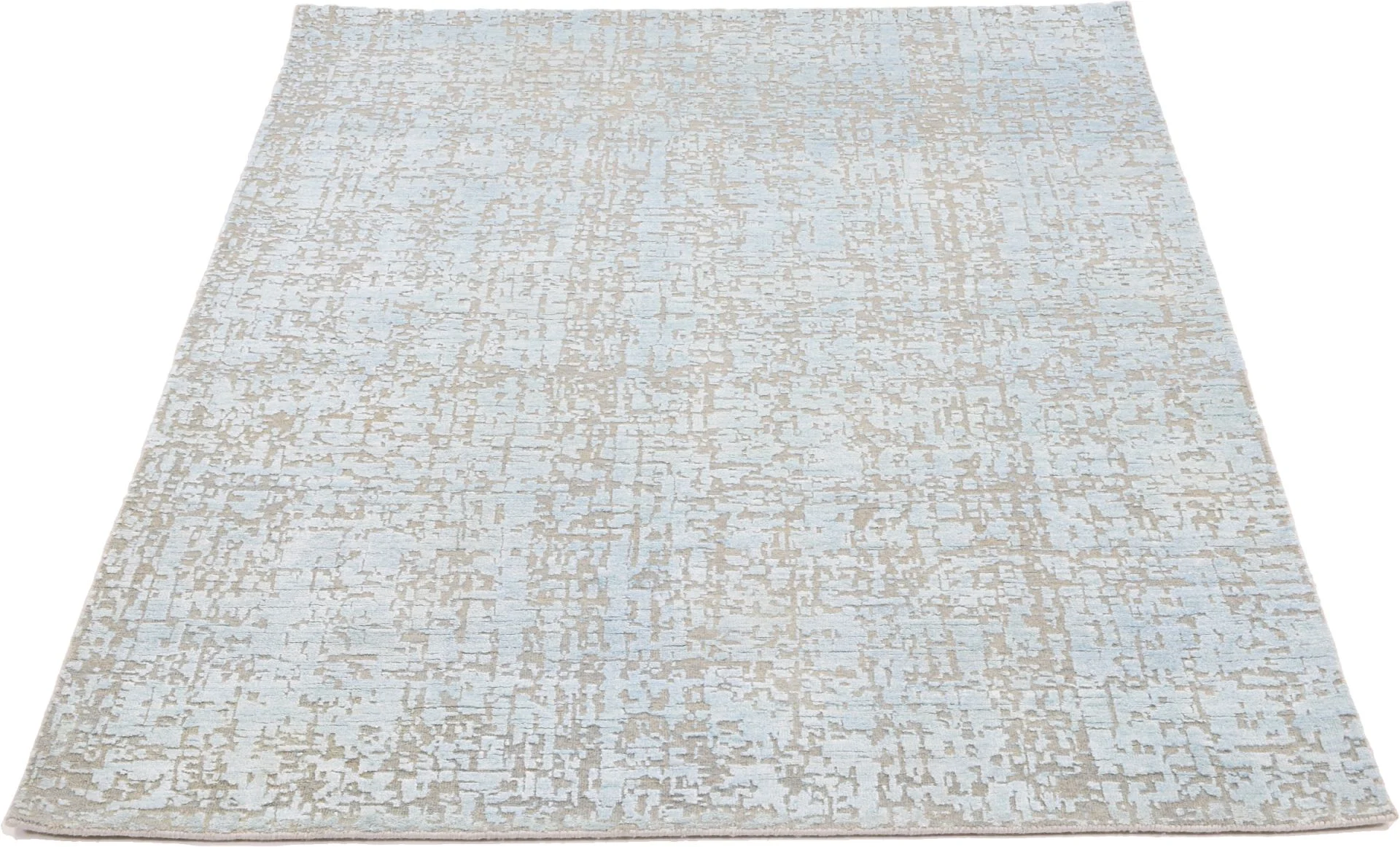Indian Rug 132 × 187 cm, Silk, hand-knotted