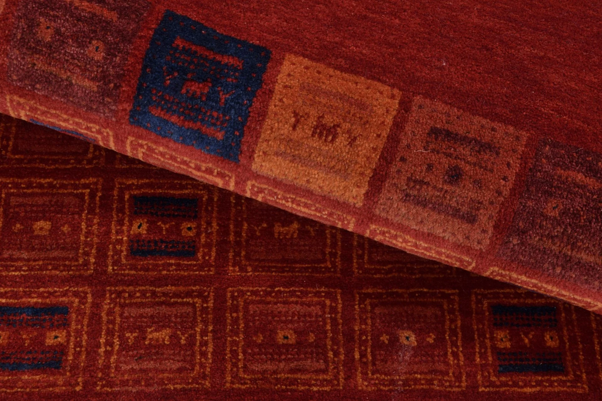 orientteppich-loribaft-142-x-205-cm-baumwolle-handgeknupft-3 Loribaft Indian Rug 142 × 205 cm, hand-knotted