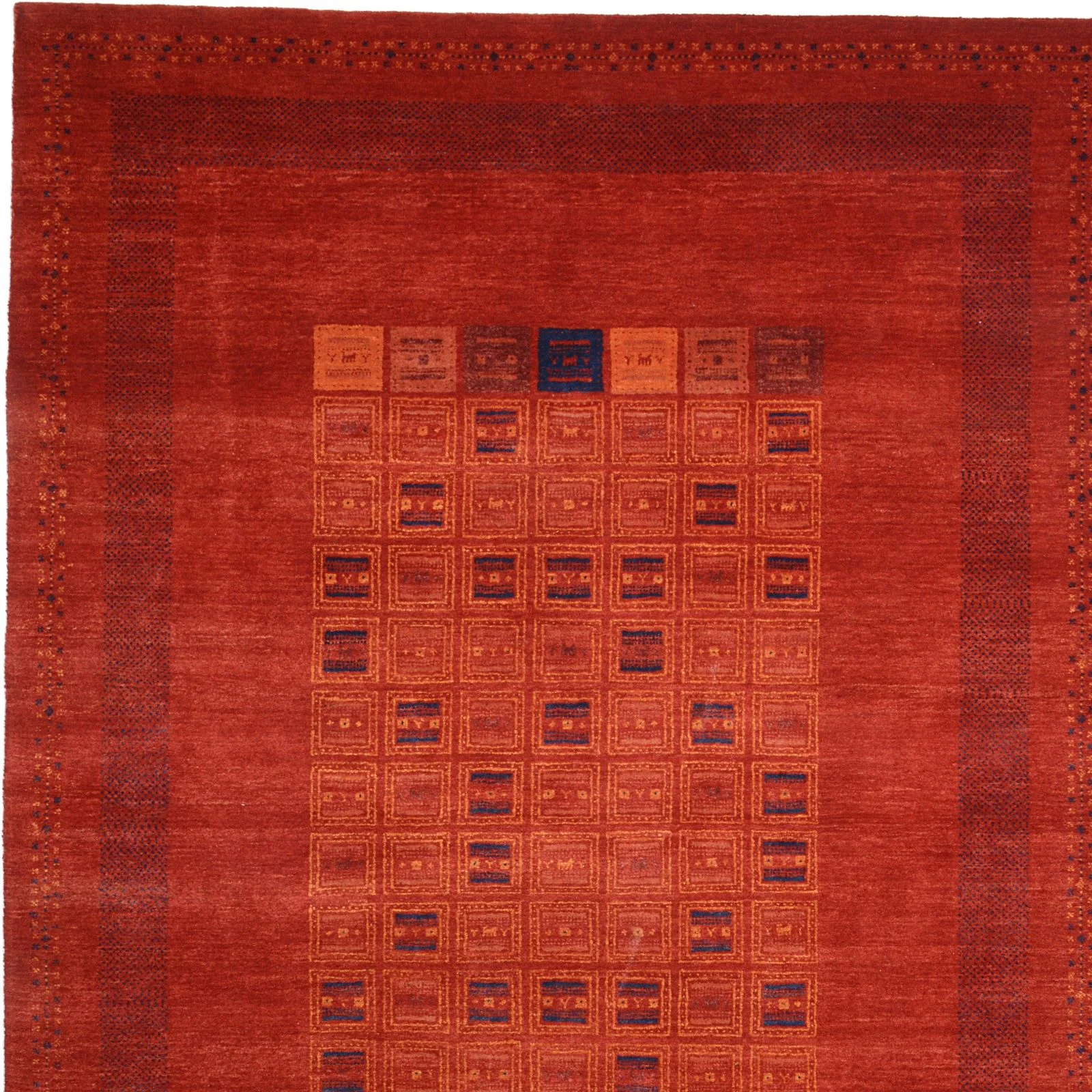 orientteppich-loribaft-142-x-205-cm-baumwolle-handgeknupft-5 Loribaft Indian Rug 142 × 205 cm, hand-knotted