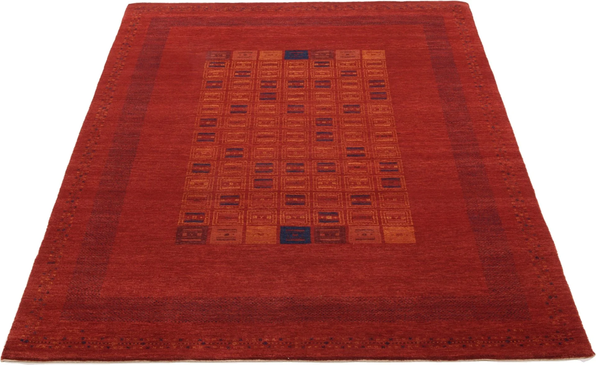 orientteppich-loribaft-140-x-203-cm-baumwolle-handgeknupft-1 Loribaft Indian Rug — hand-knotted, 140 × 203 cm
