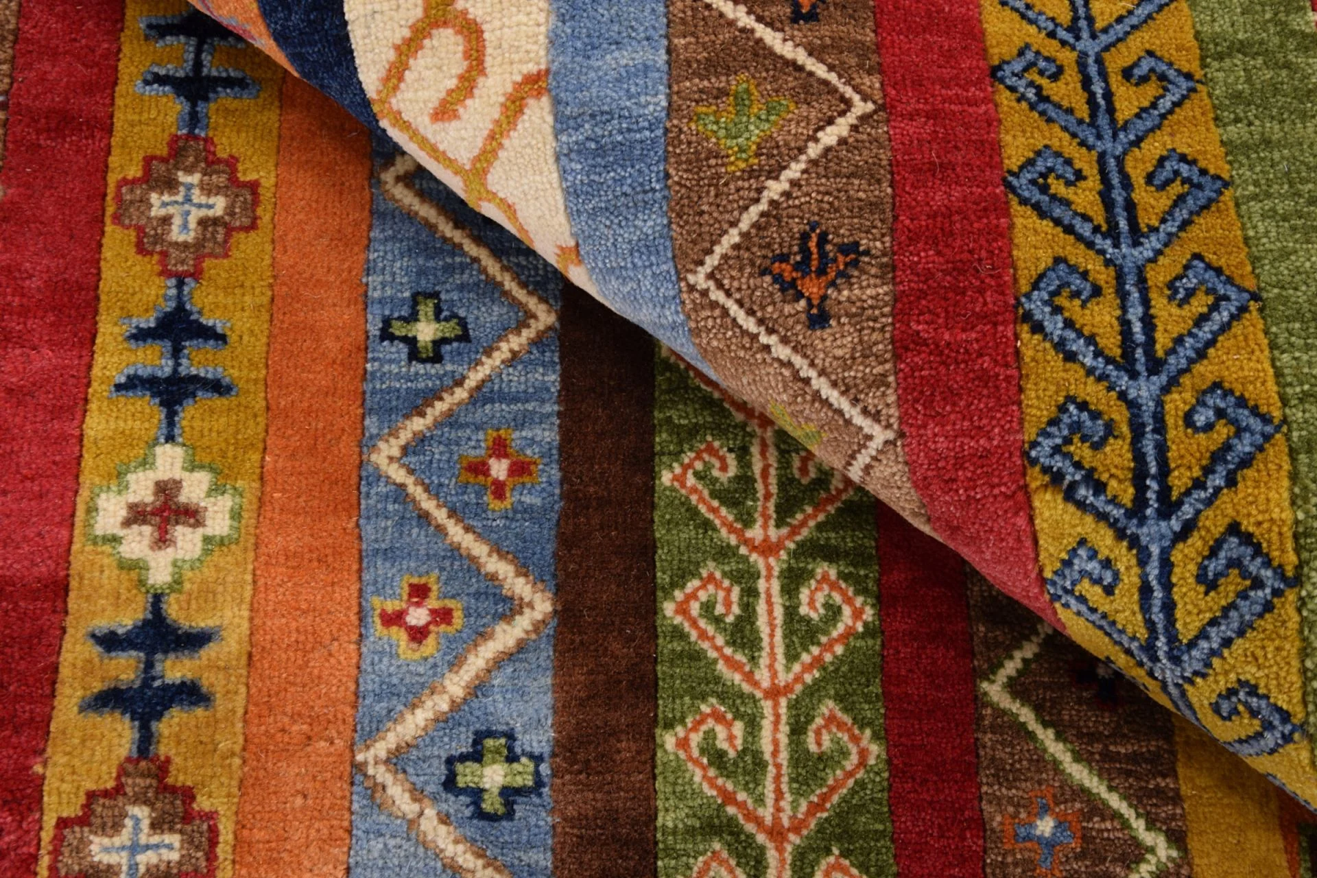 orientteppich-loribaft-184-x-276-cm-baumwolle-handgeknupft-3 Loribaft Indian Rug 184 × 276 cm, hand-knotted