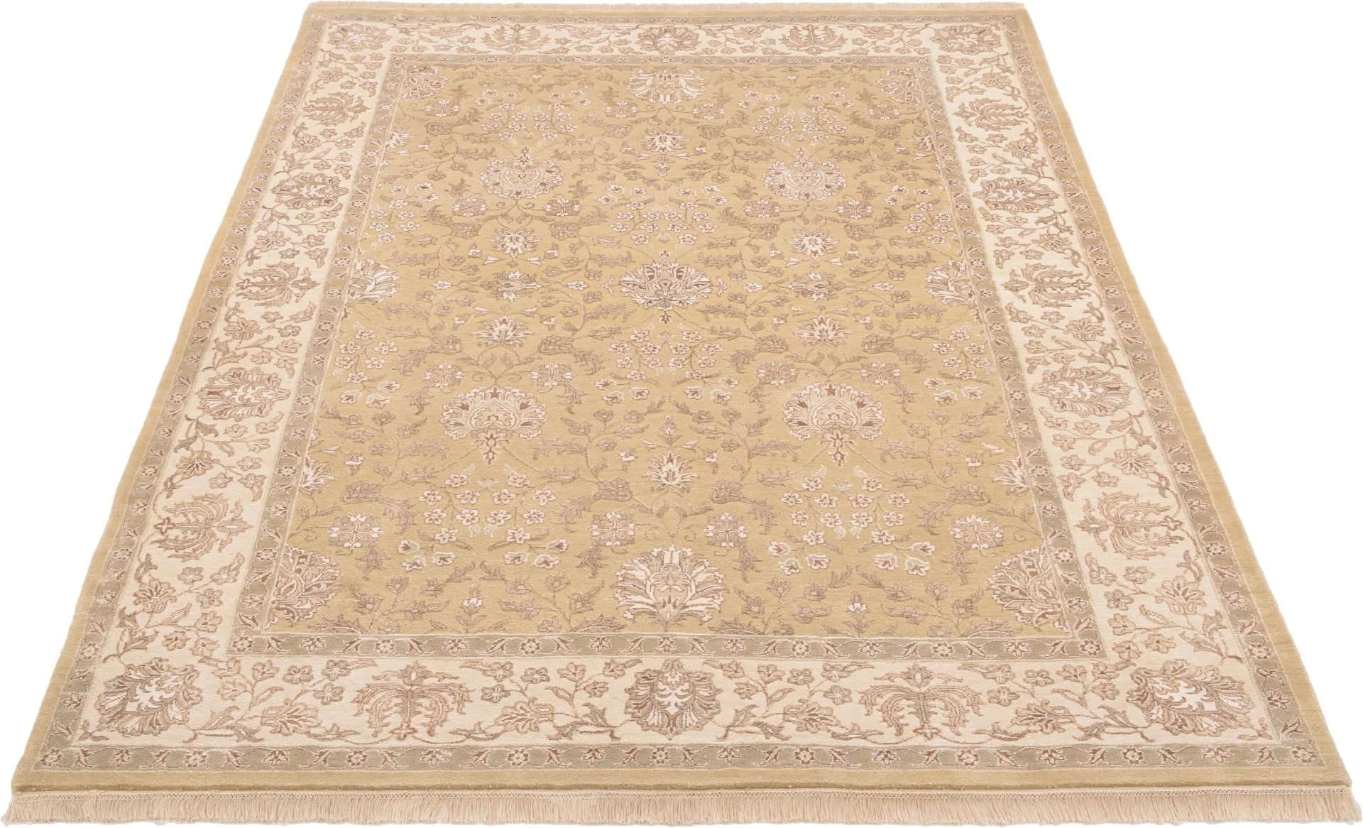 Tabriz Indian Rug 159 × 235 cm, hand-knotted