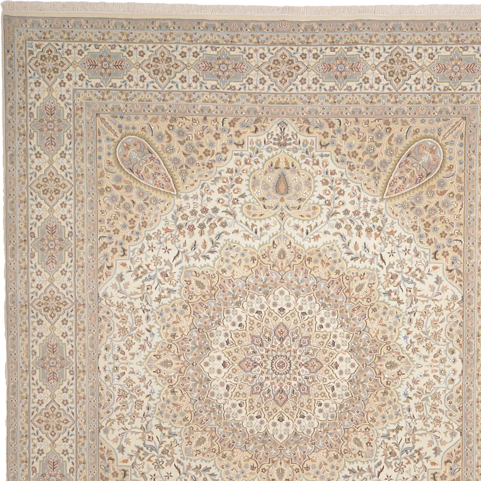 Tabriz Indian Rug 159 × 235 cm, hand-knotted