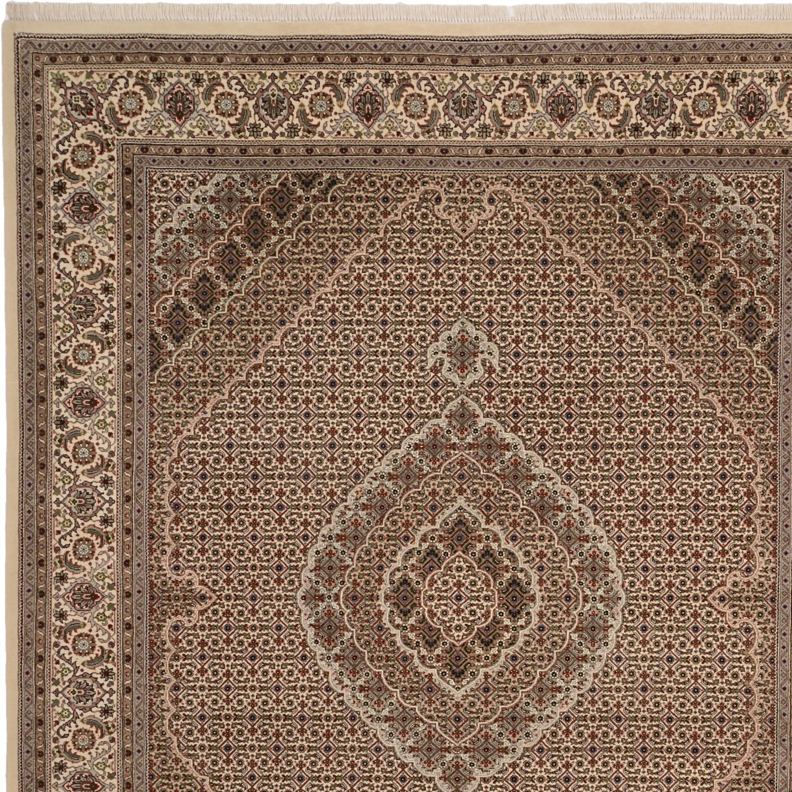 Tabriz Indian Rug 82 × 251 cm, hand-knotted