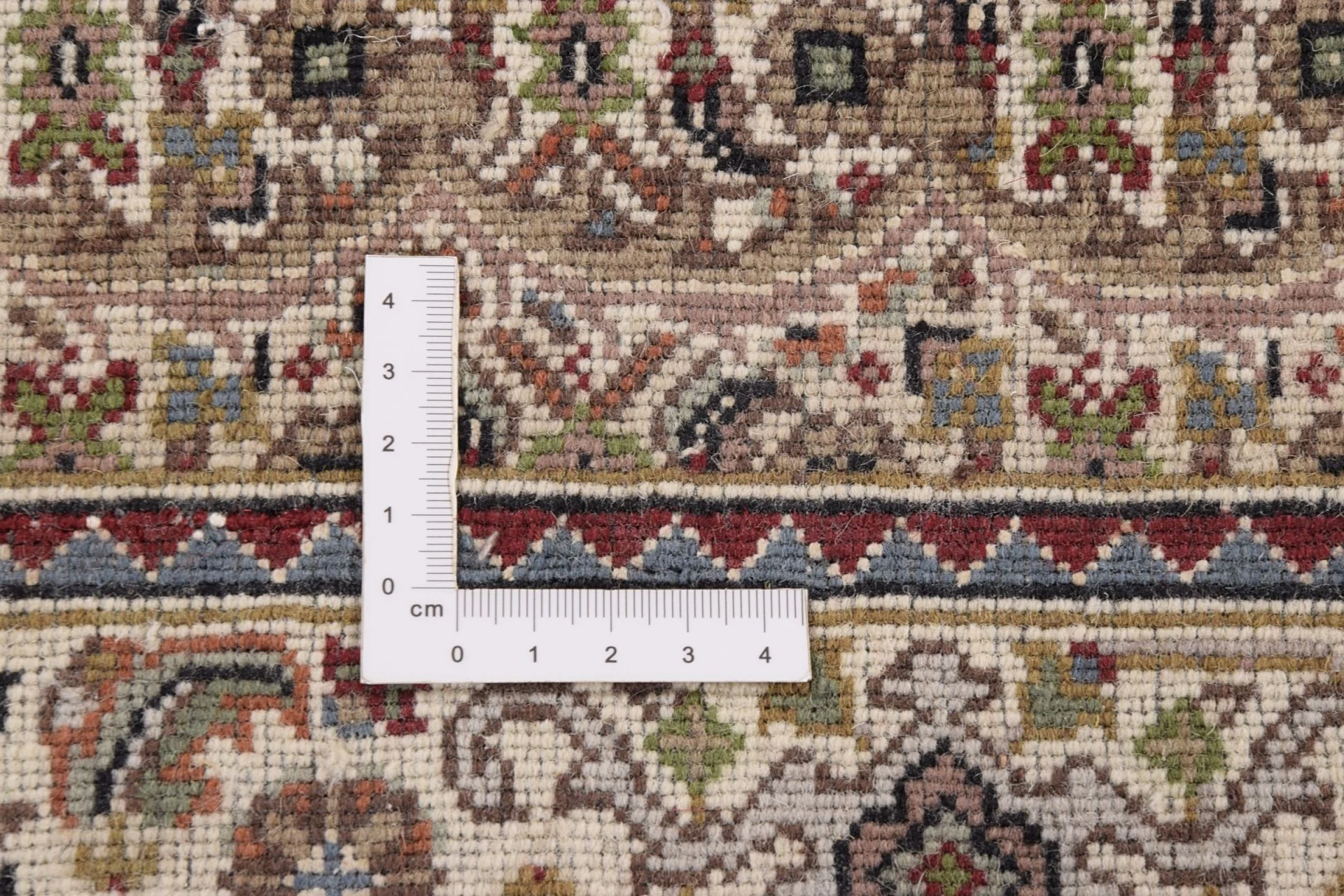 Tabriz Indian Rug — hand-knotted, 81 × 302 cm