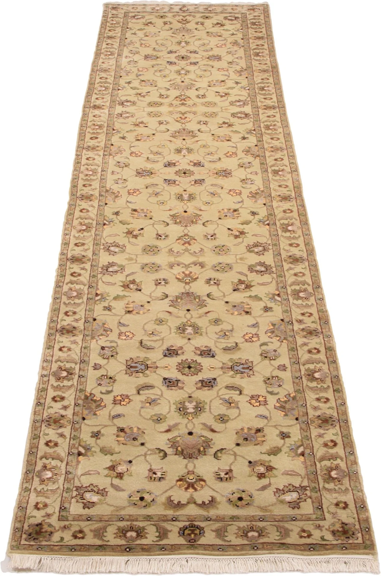 Tabriz Indian Rug 80 × 356 cm, hand-knotted