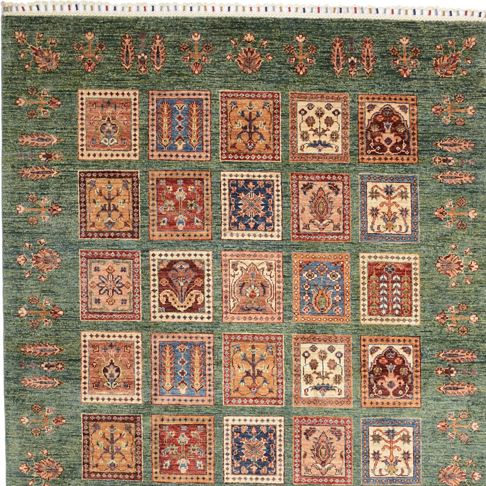 Samarkand Pakistani Rug 159 × 228 cm, Wool, hand-knotted