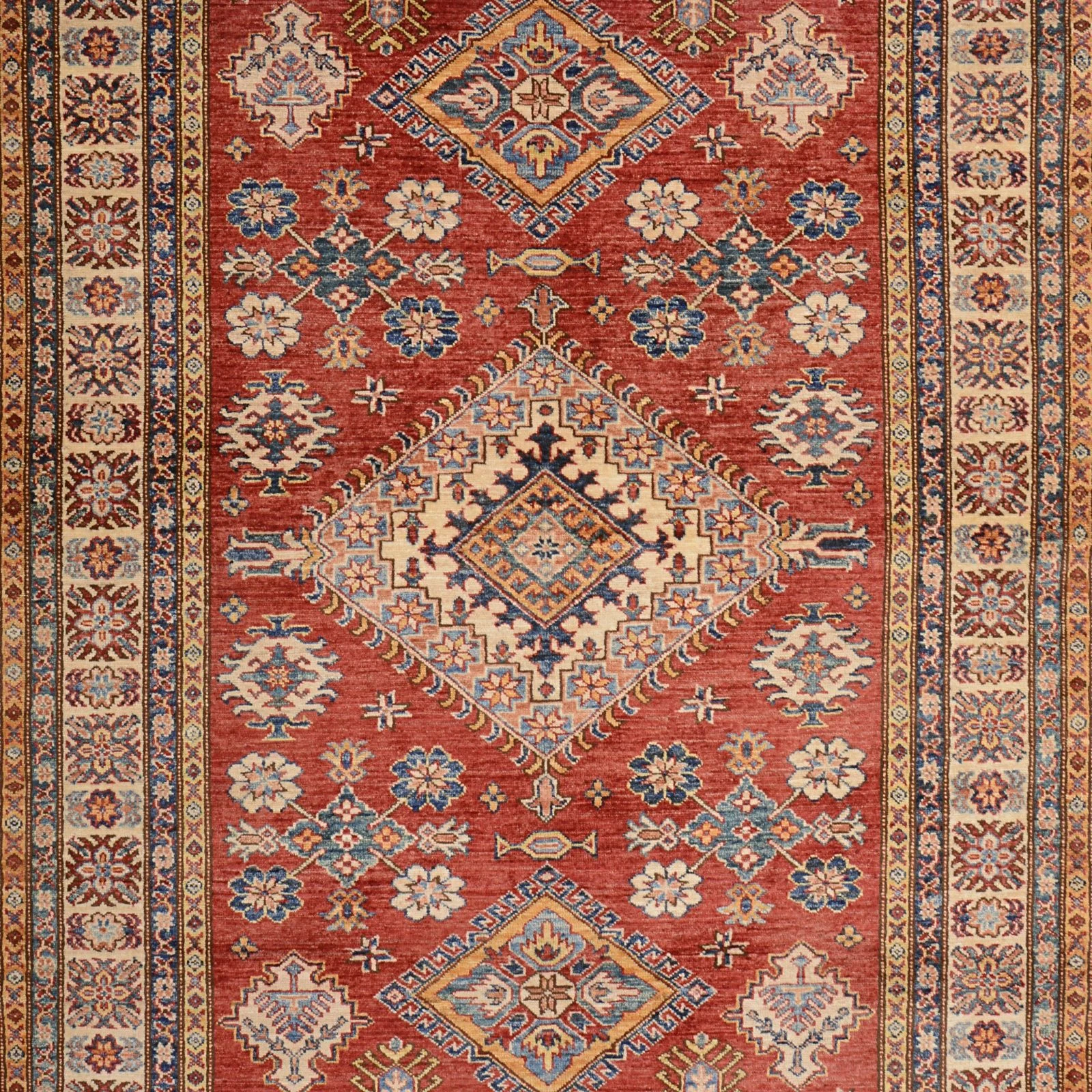 Samarkand Pakistani Rug 147 × 210 cm, Wool, hand-knotted