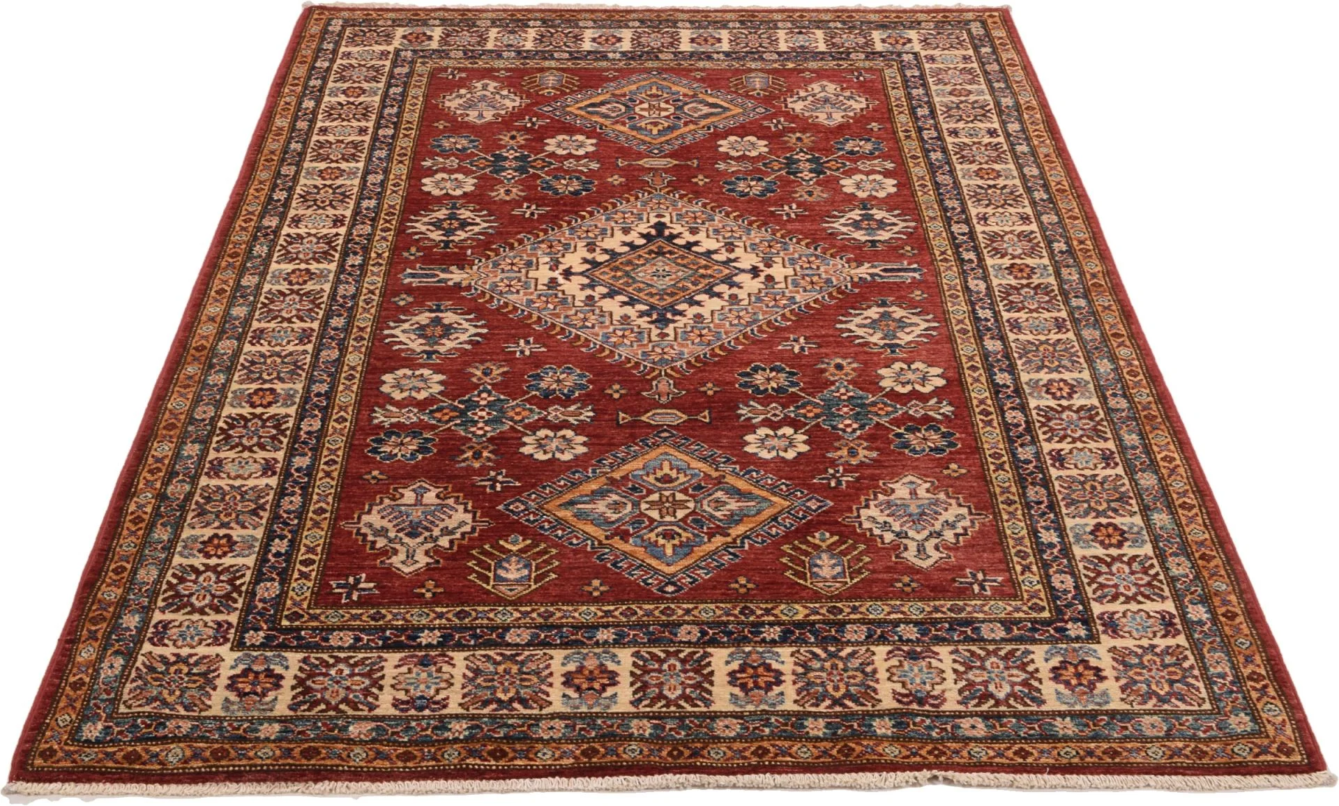 Samarkand Pakistani Rug 147 × 210 cm, Wool, hand-knotted
