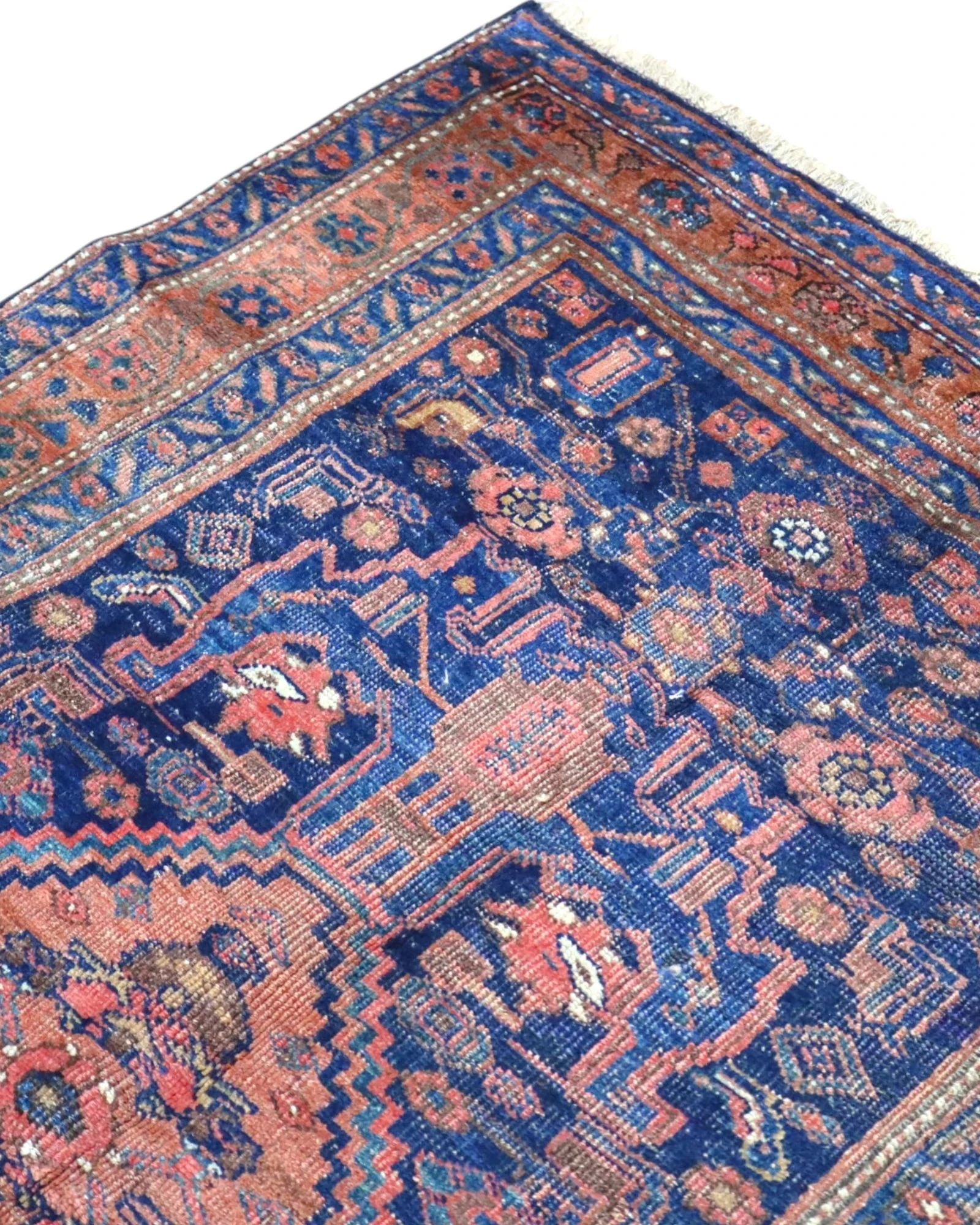 Bijar Persian Rug — hand-knotted, 197 × 122 cm, Wool