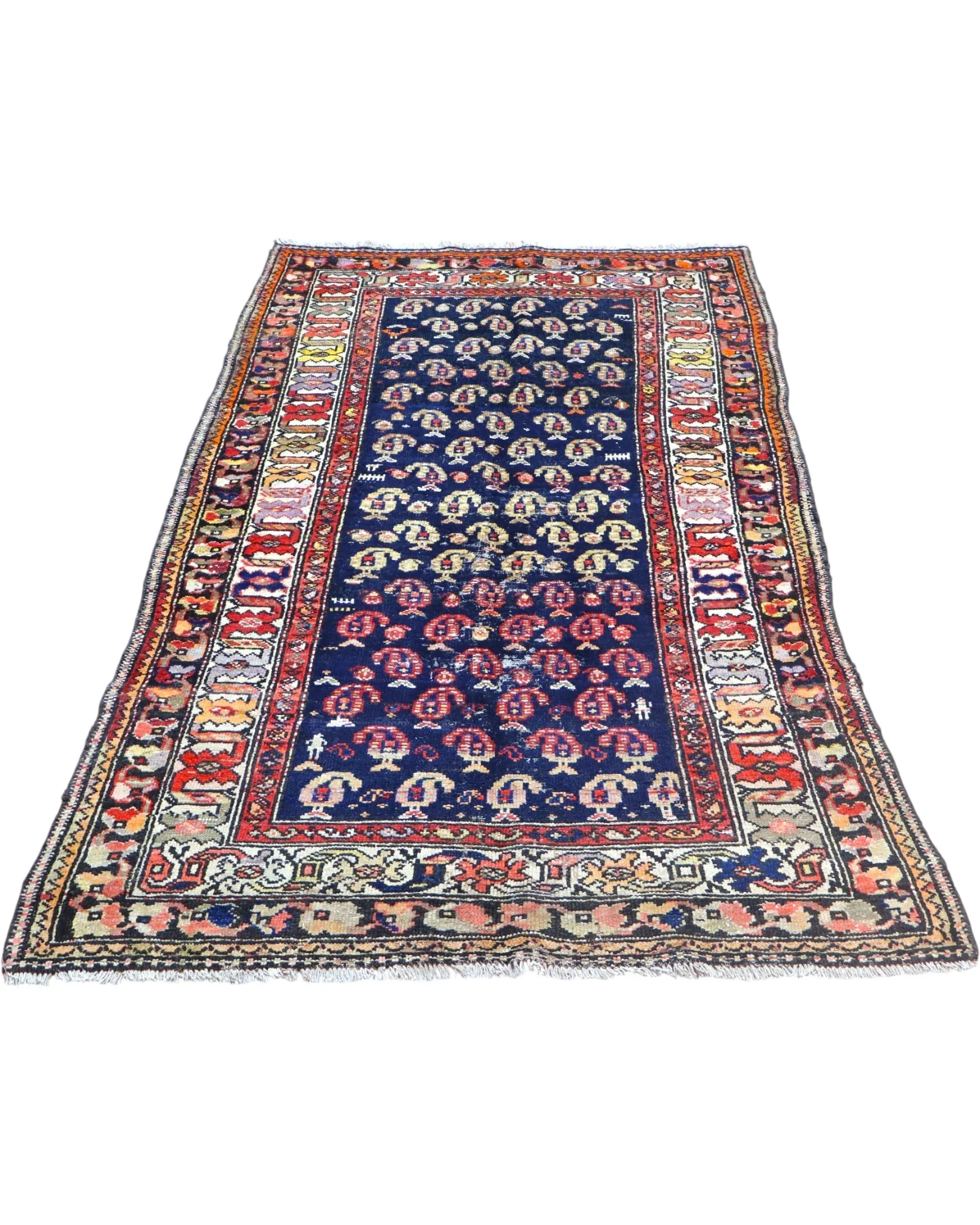 Bakhtiari Persian Rug 205 × 125 cm, Wool, hand-knotted