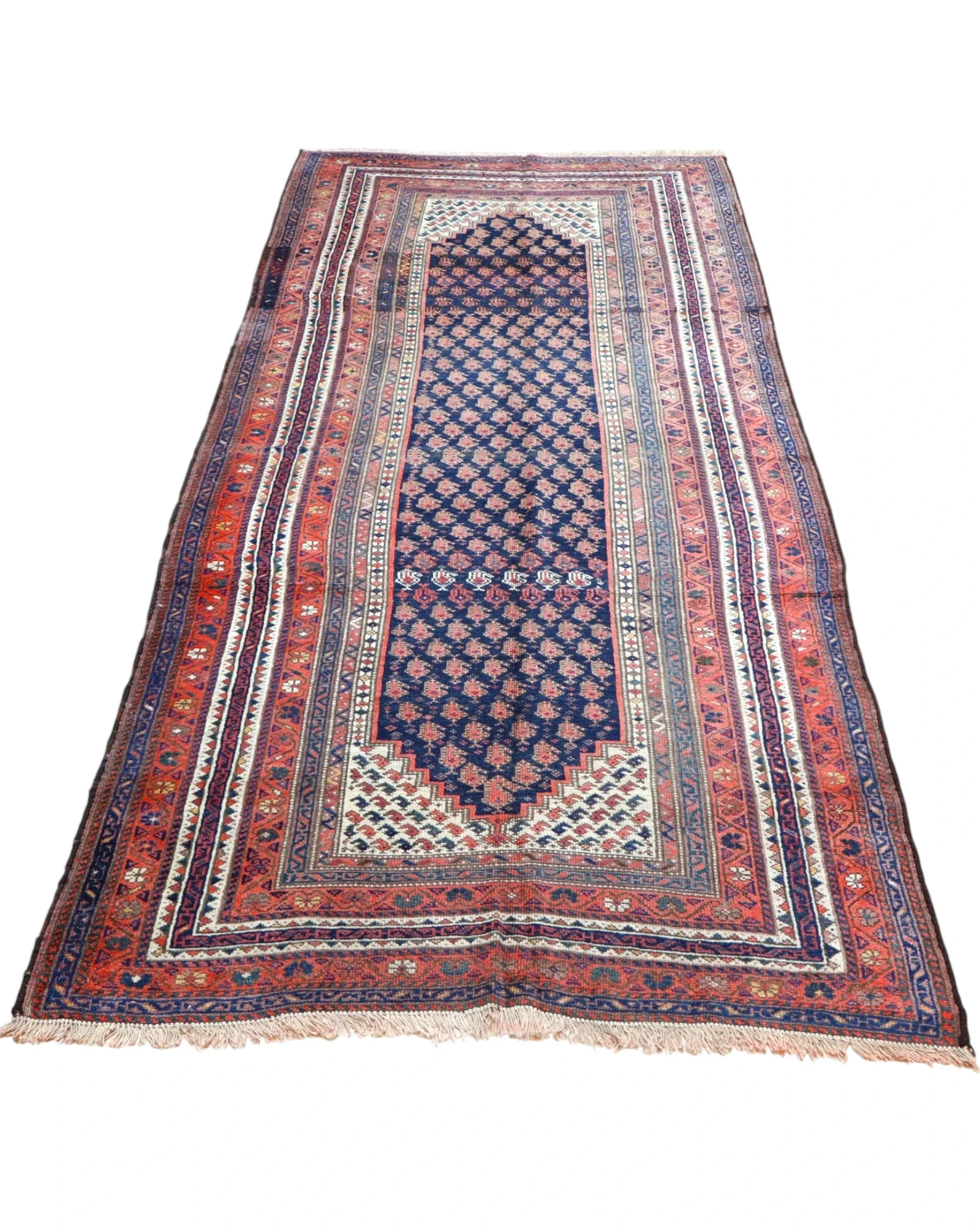 Persian Rug 282 × 120 cm, Wool, hand-knotted