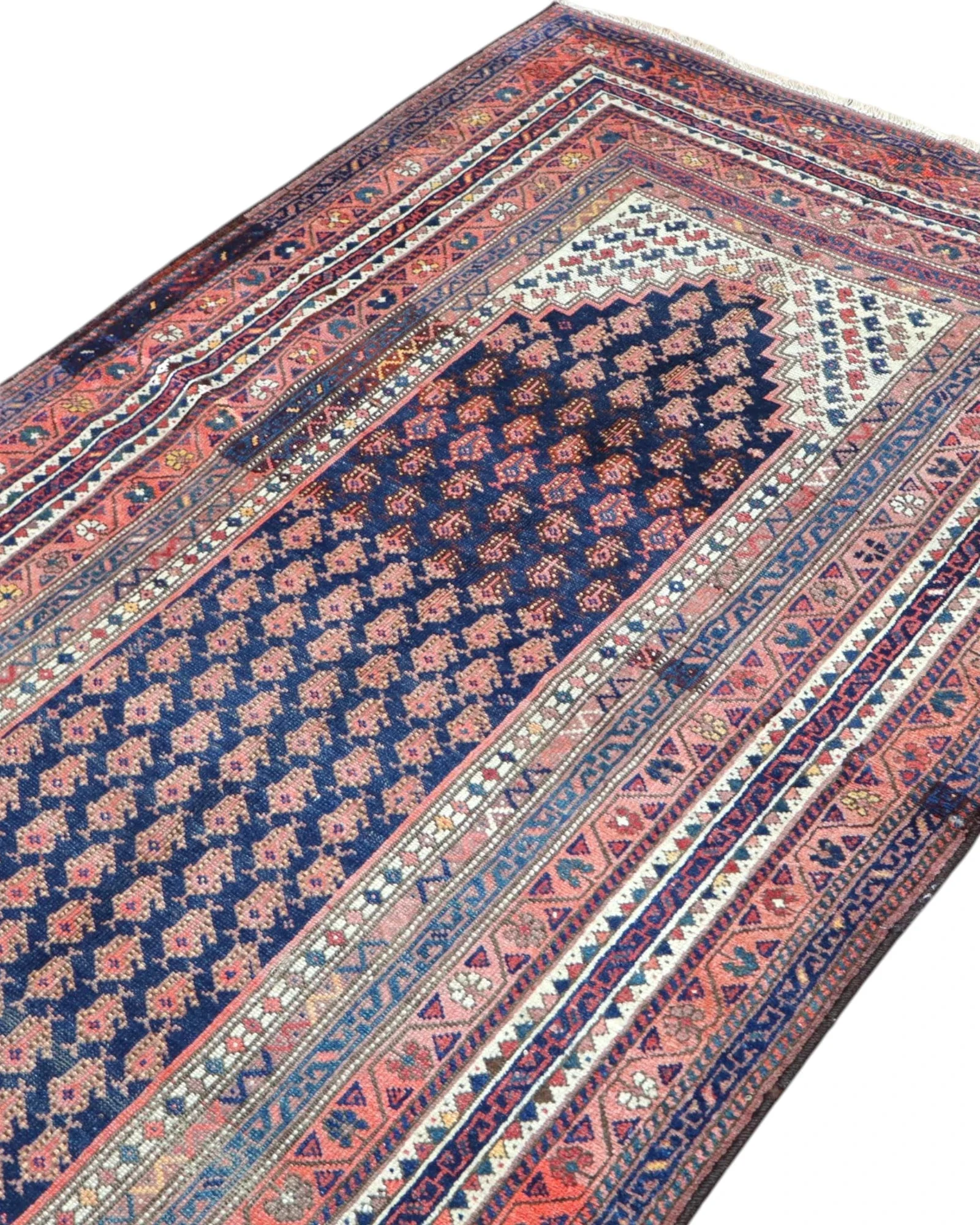 Persian Rug 282 × 120 cm, Wool, hand-knotted