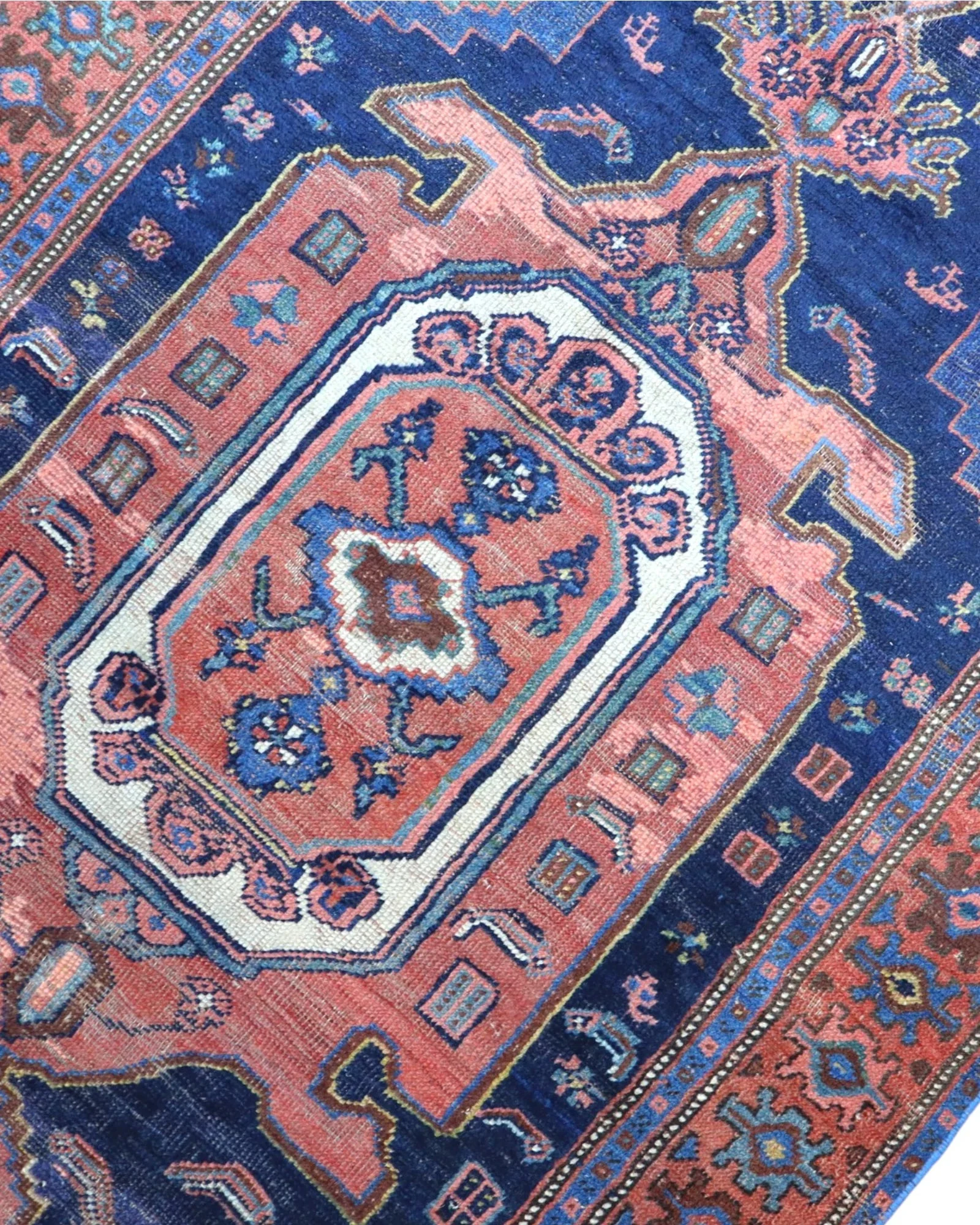 Bijar Persian Rug — hand-knotted, Wool