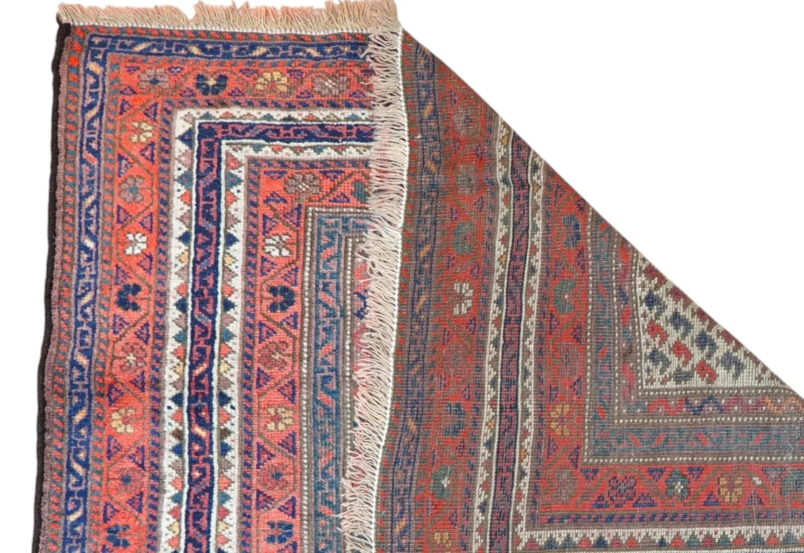 Persian Rug 282 × 120 cm, Wool, hand-knotted