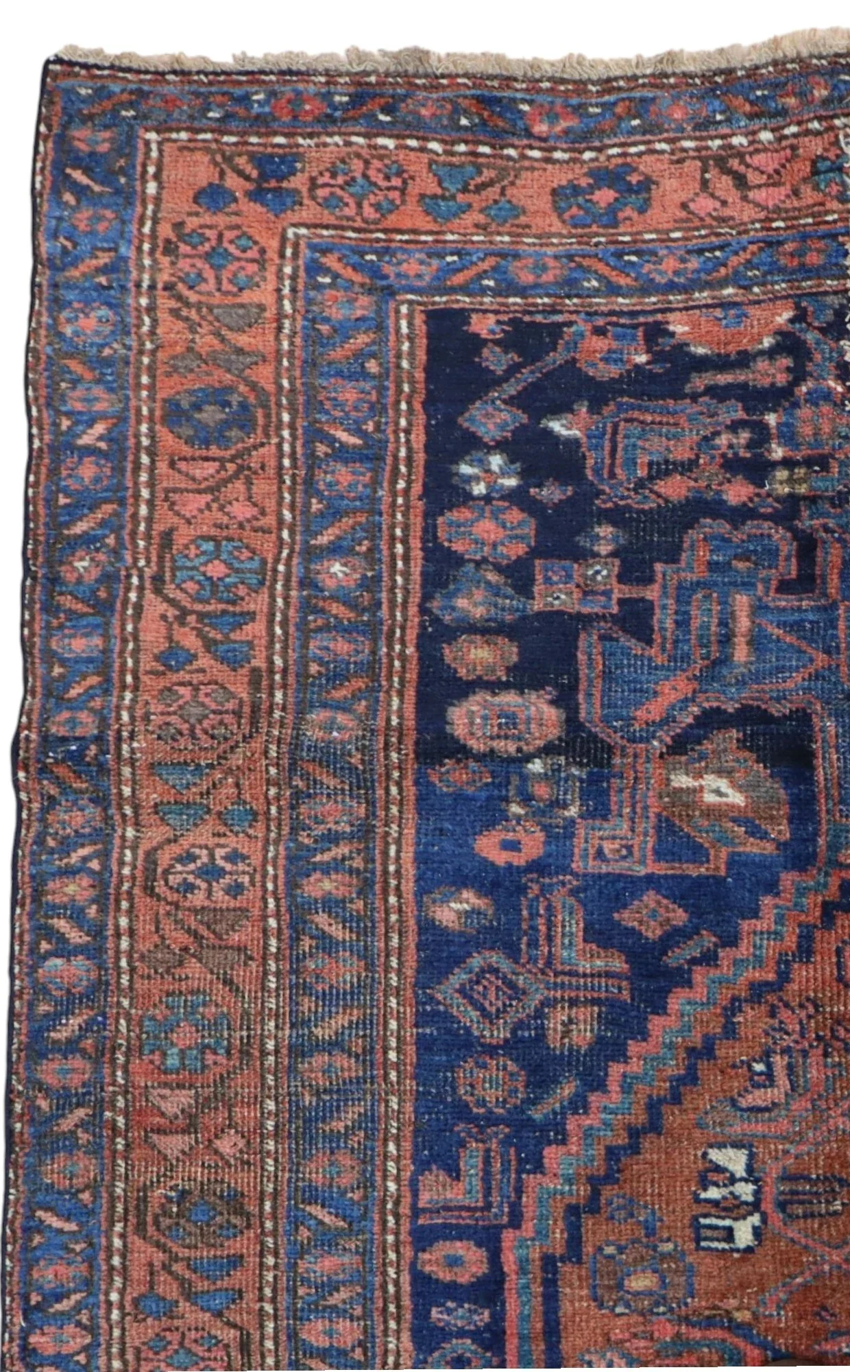 Bijar Persian Rug — hand-knotted, 197 × 122 cm, Wool