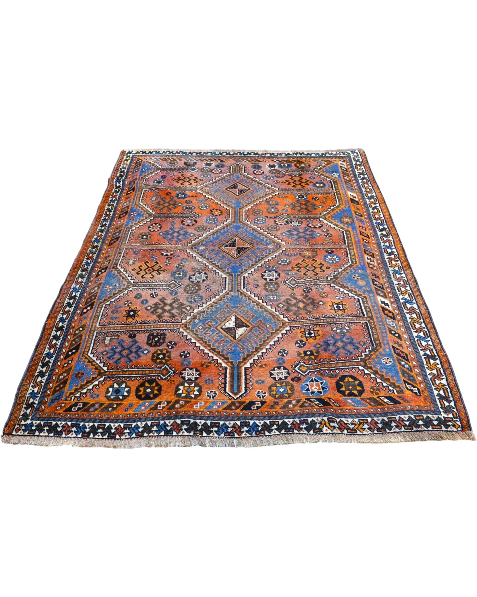 Persian Rug — hand-knotted, 237 × 160 cm, Wool