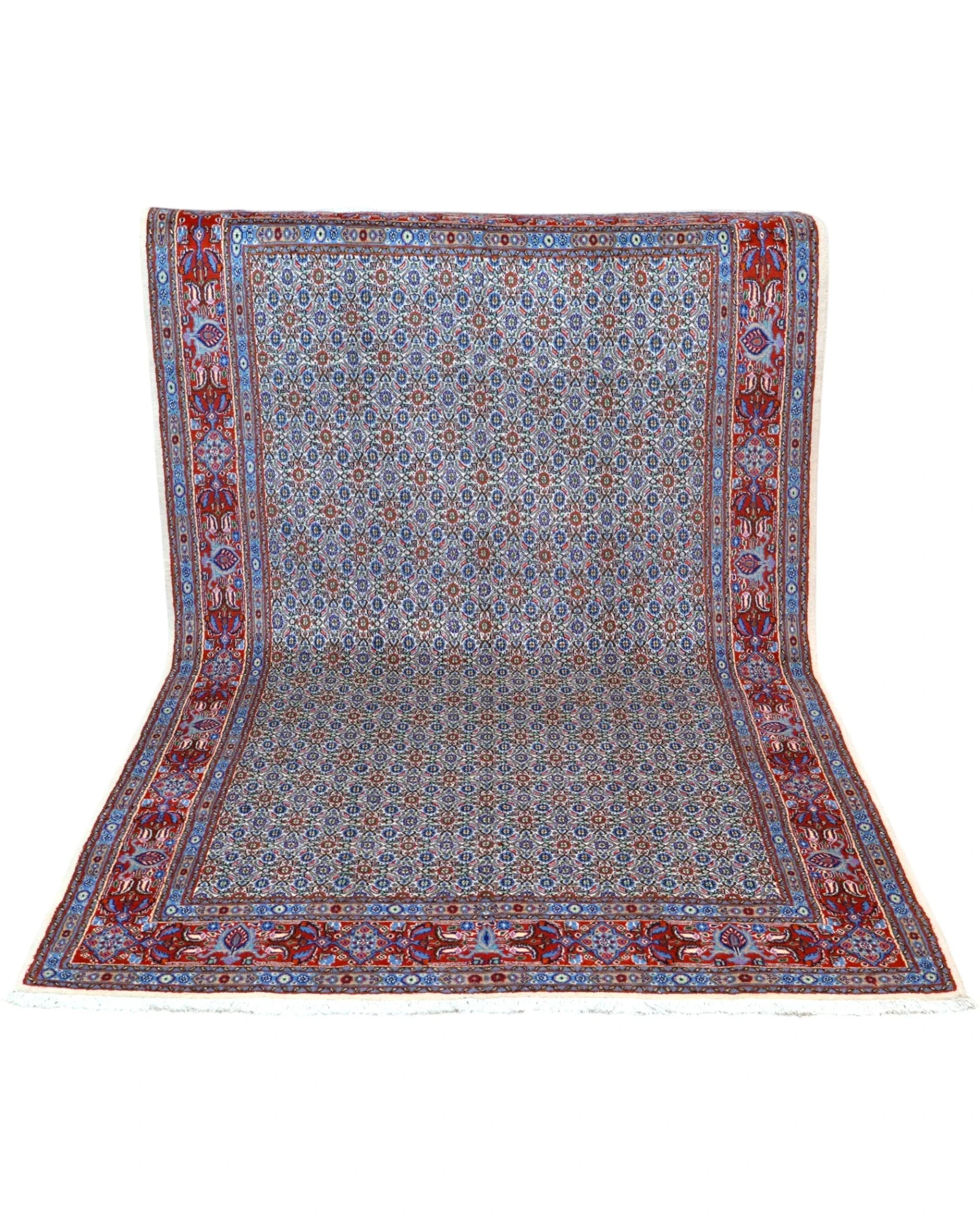 Moud Persian Rug 250 × 155 cm, Wool, hand-knotted