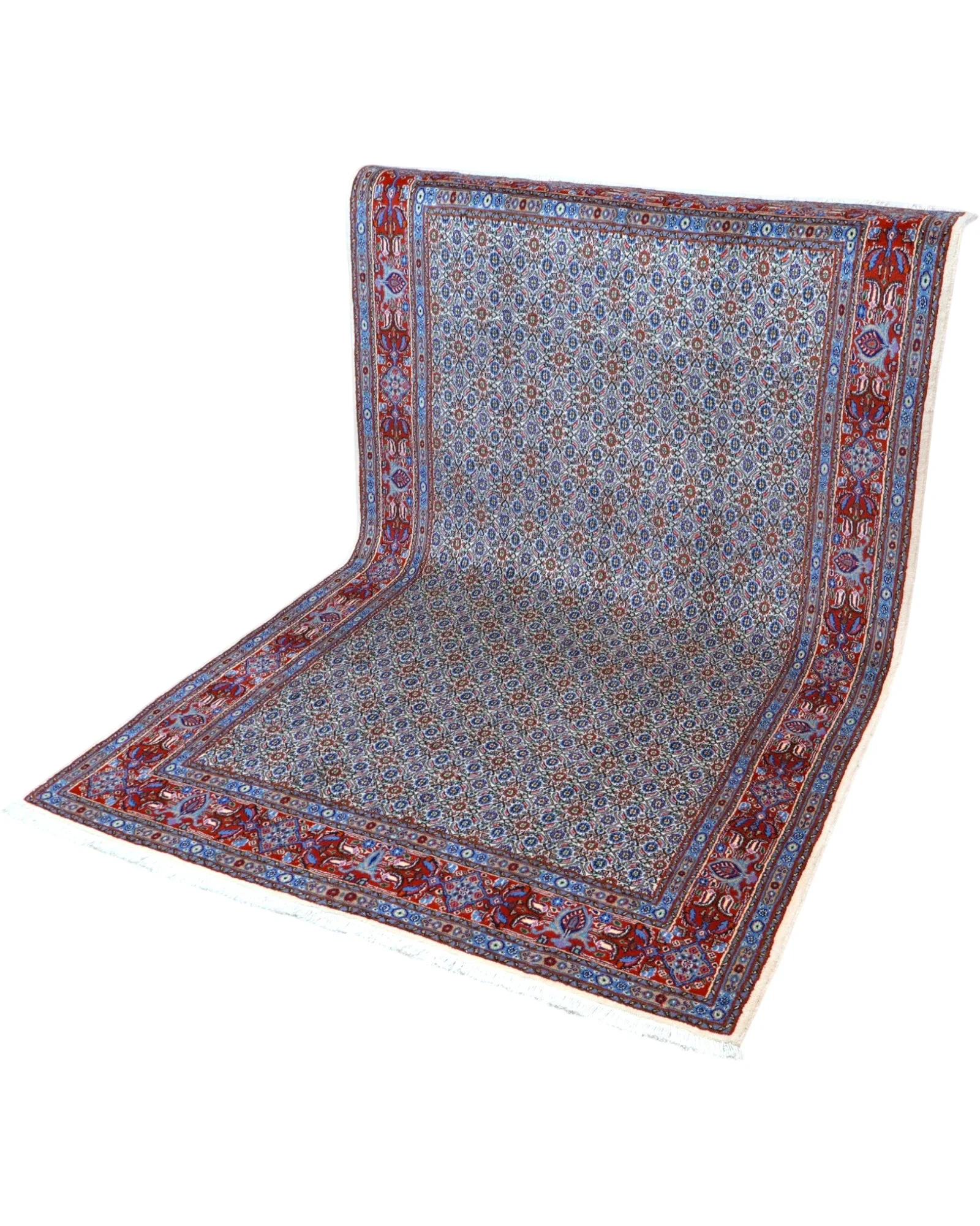 Moud Persian Rug 250 × 155 cm, Wool, hand-knotted