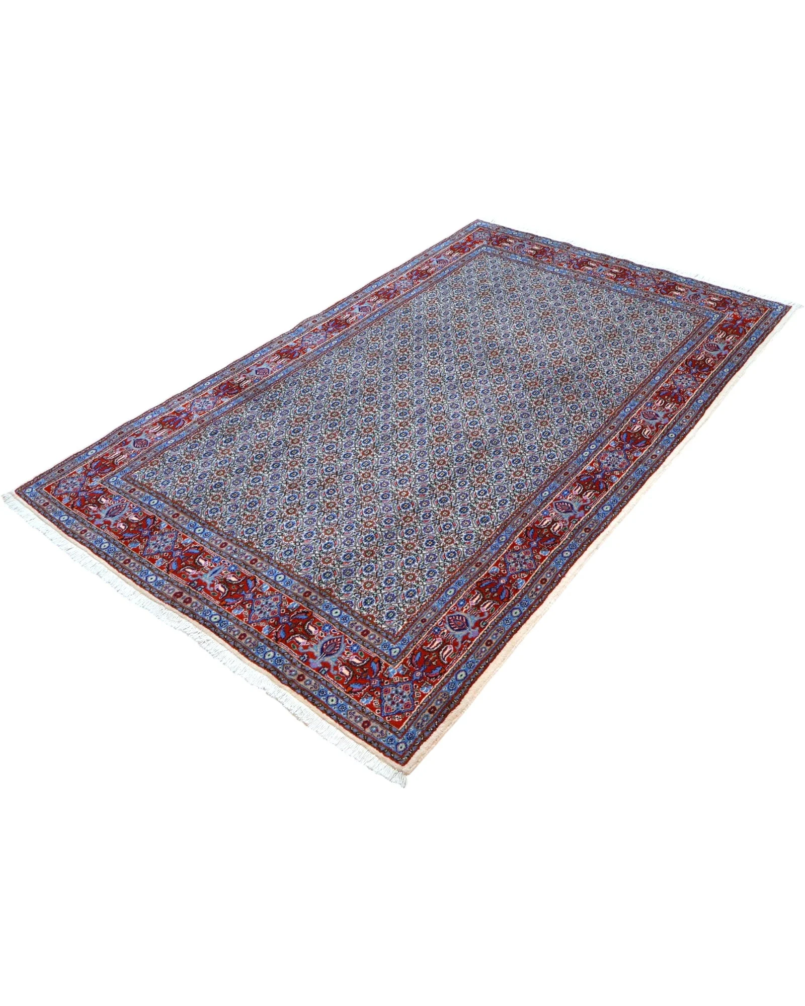 Moud Persian Rug 250 × 155 cm, Wool, hand-knotted