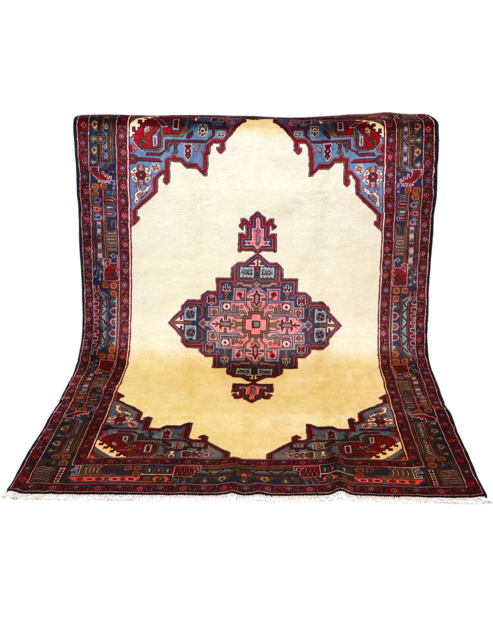 Afshar Persian Rug 230 × 155 cm, Wool, hand-knotted