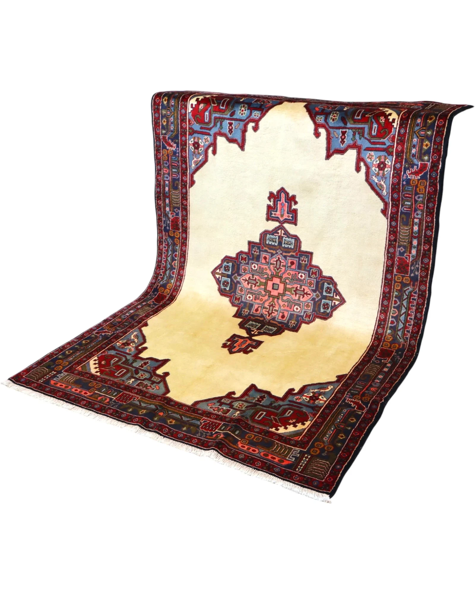 Afshar Persian Rug 230 × 155 cm, Wool, hand-knotted