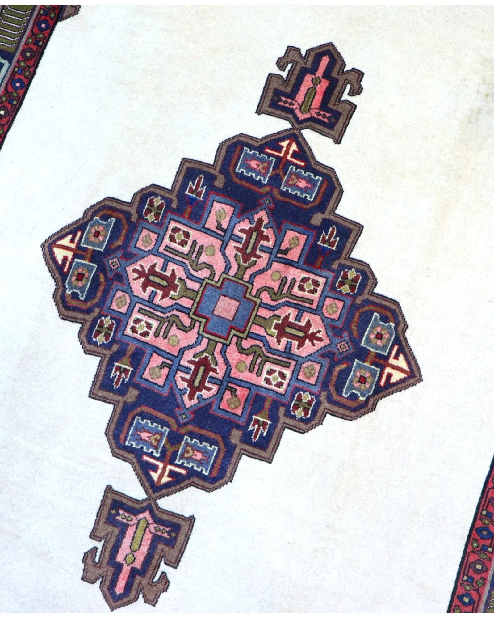 Afshar Persian Rug 240 × 160 cm, Wool, hand-knotted