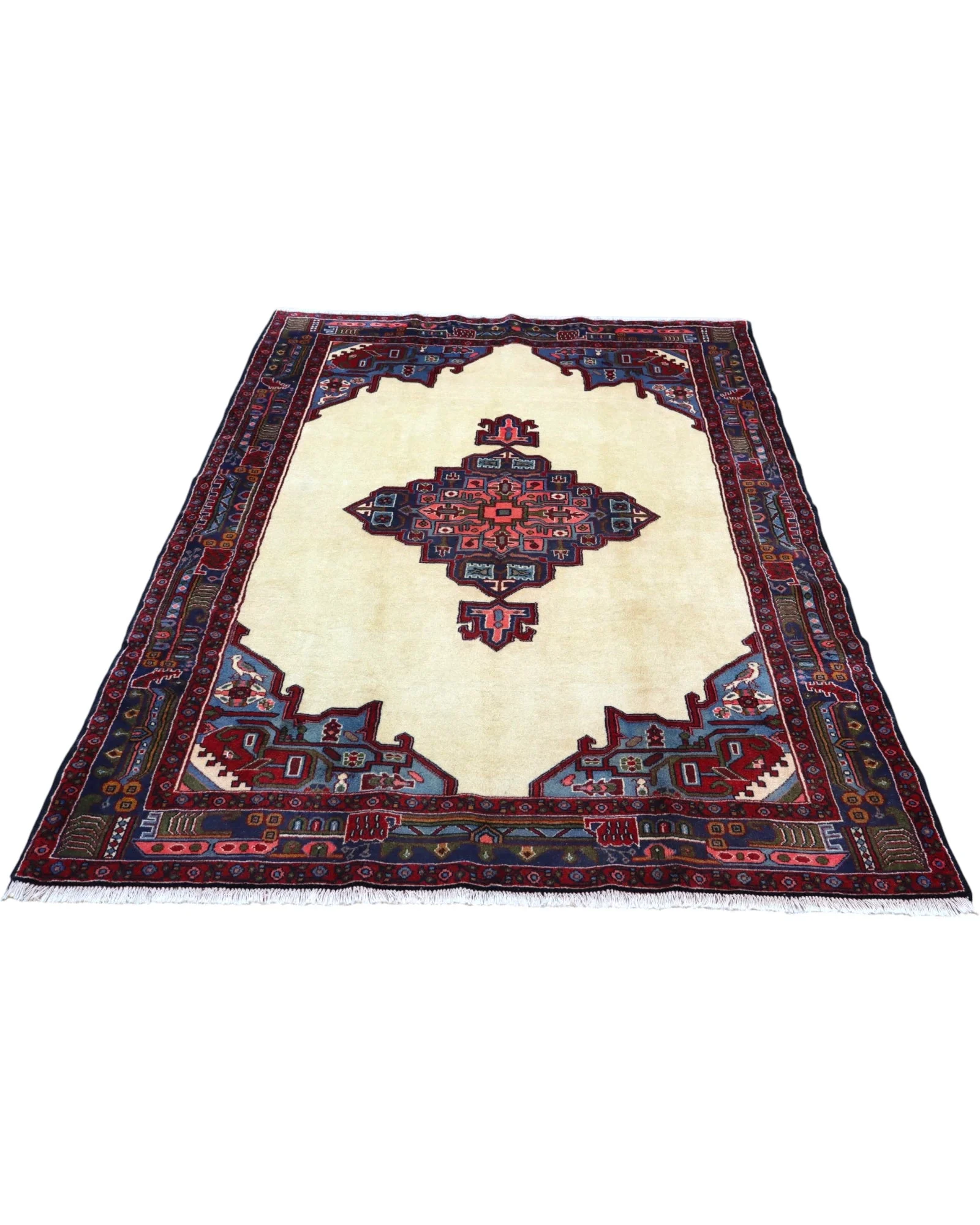 Afshar Persian Rug 230 × 155 cm, Wool, hand-knotted