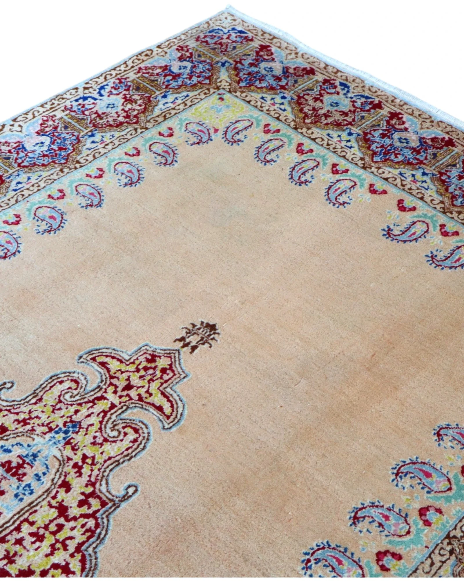 Kerman Persian Rug 250 × 155 cm, Wool, hand-knotted