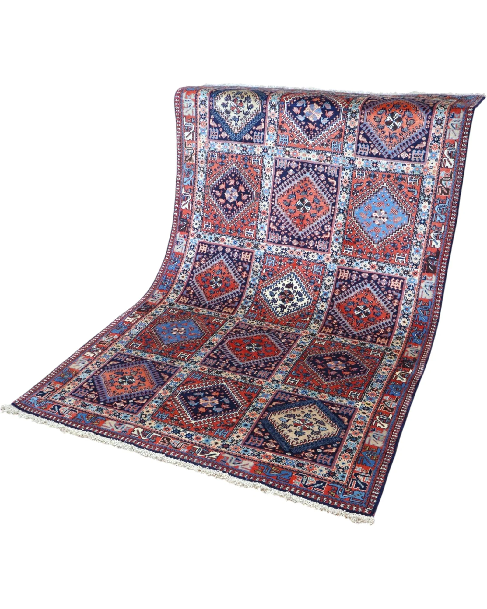 Persian Rug 253 × 160 cm, Wool, hand-knotted