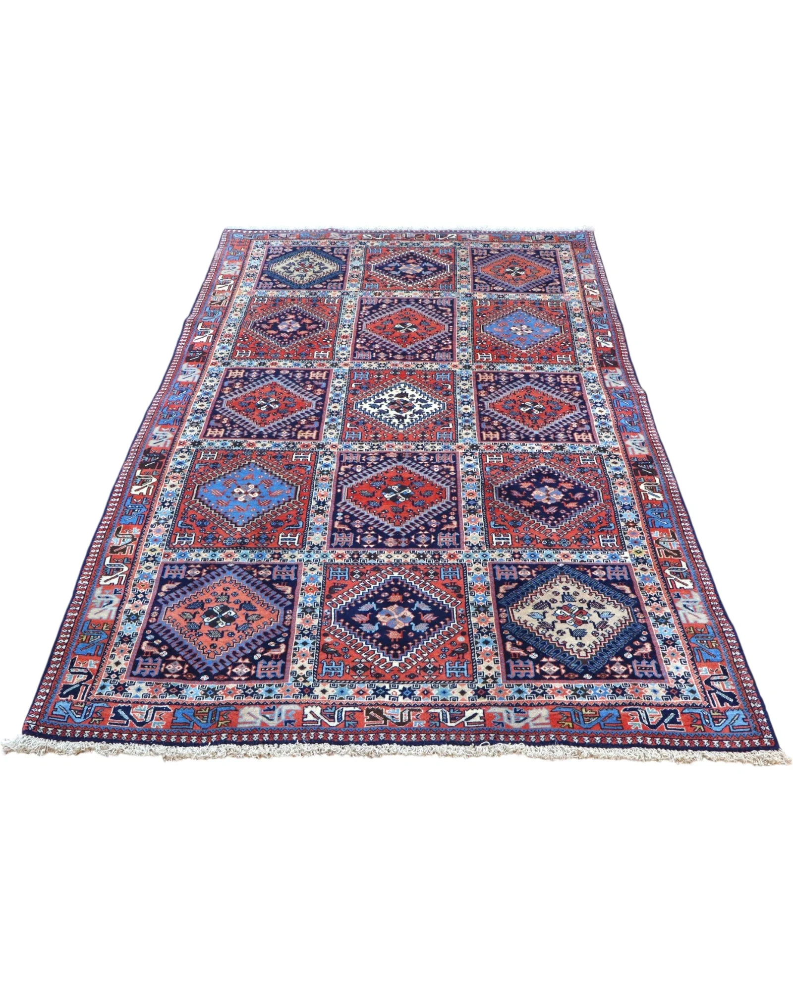 Persian Rug 253 × 160 cm, Wool, hand-knotted