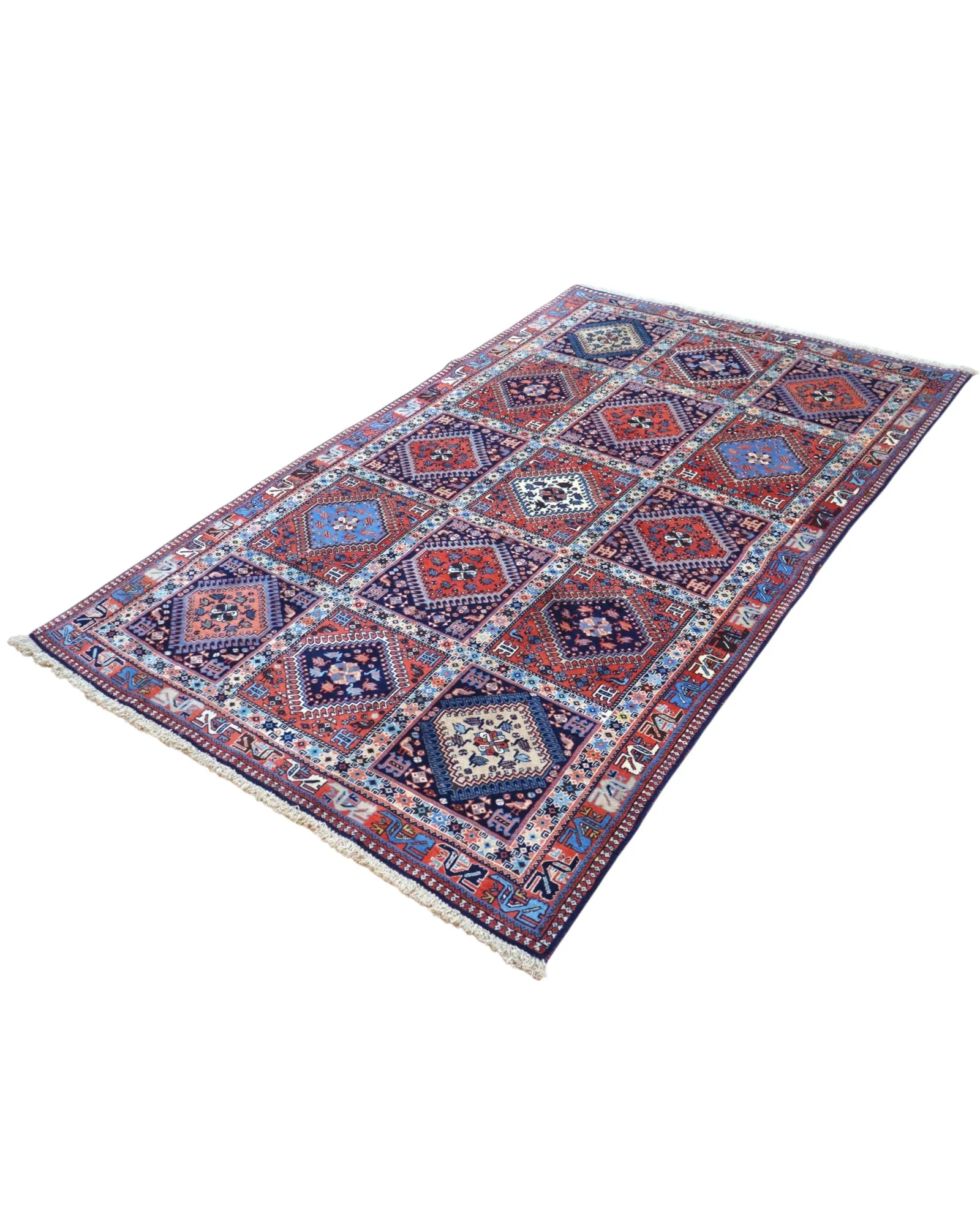 Persian Rug 253 × 160 cm, Wool, hand-knotted