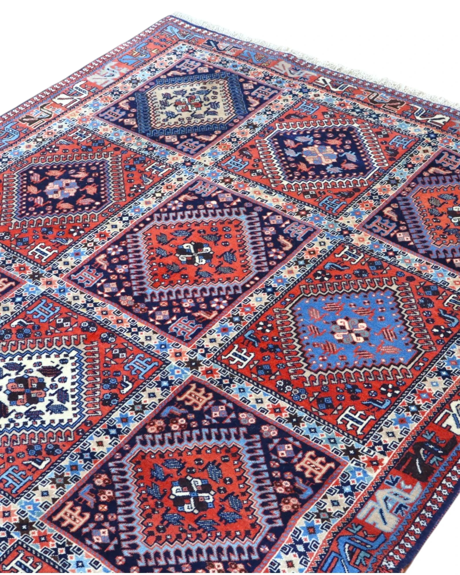 Persian Rug 253 × 160 cm, Wool, hand-knotted