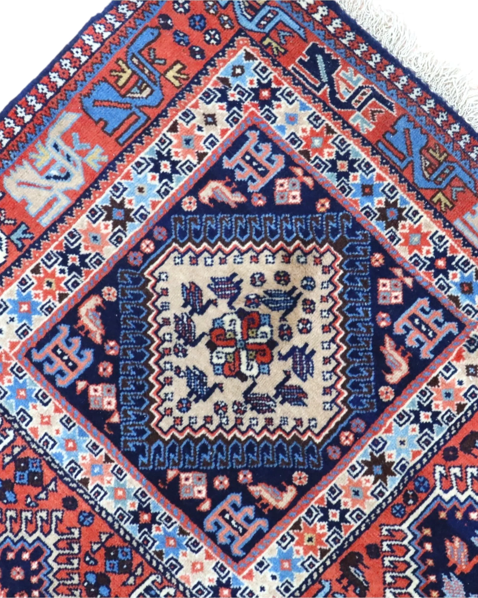 Persian Rug 253 × 160 cm, Wool, hand-knotted