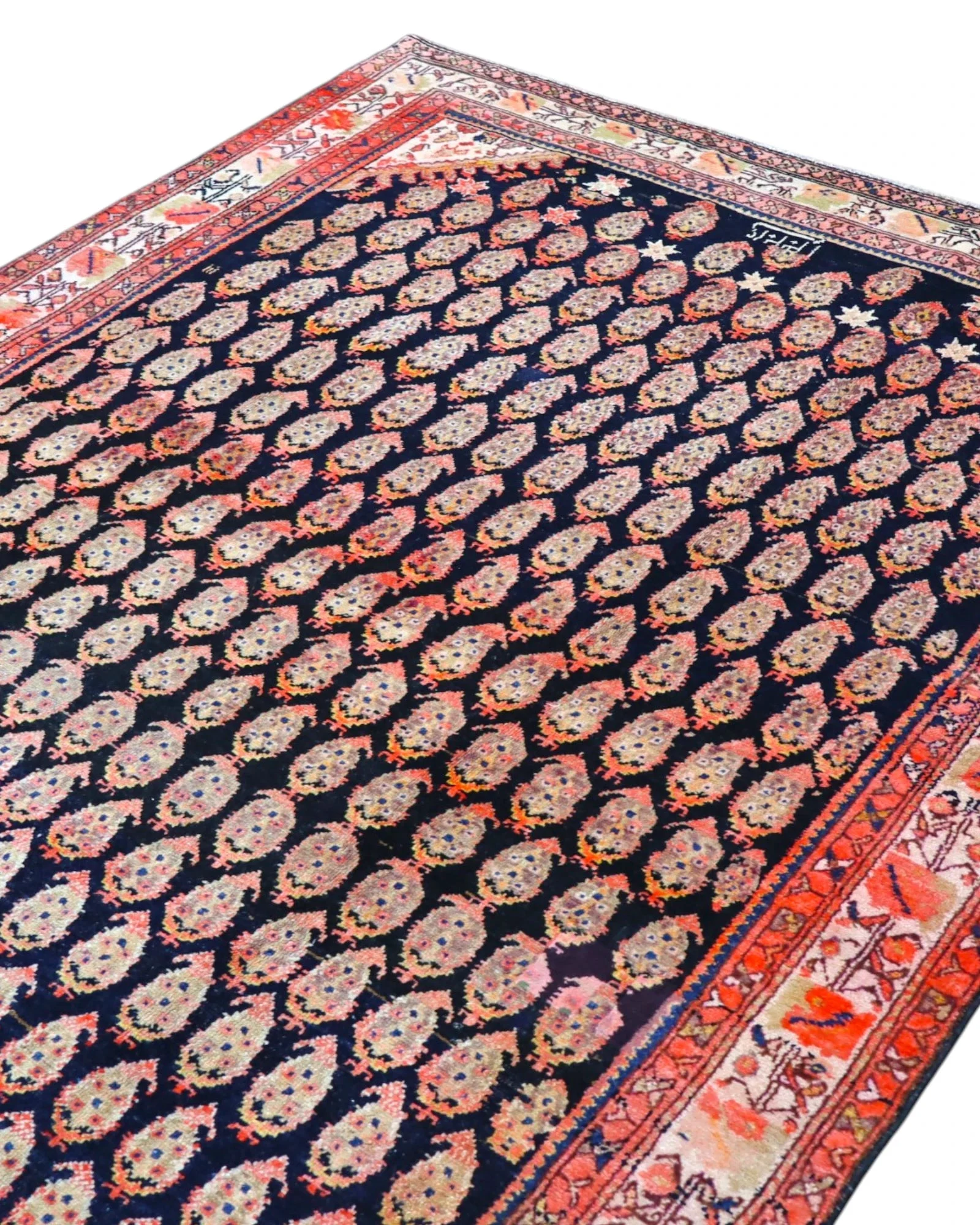 Malayer Persian Rug — hand-knotted, Wool