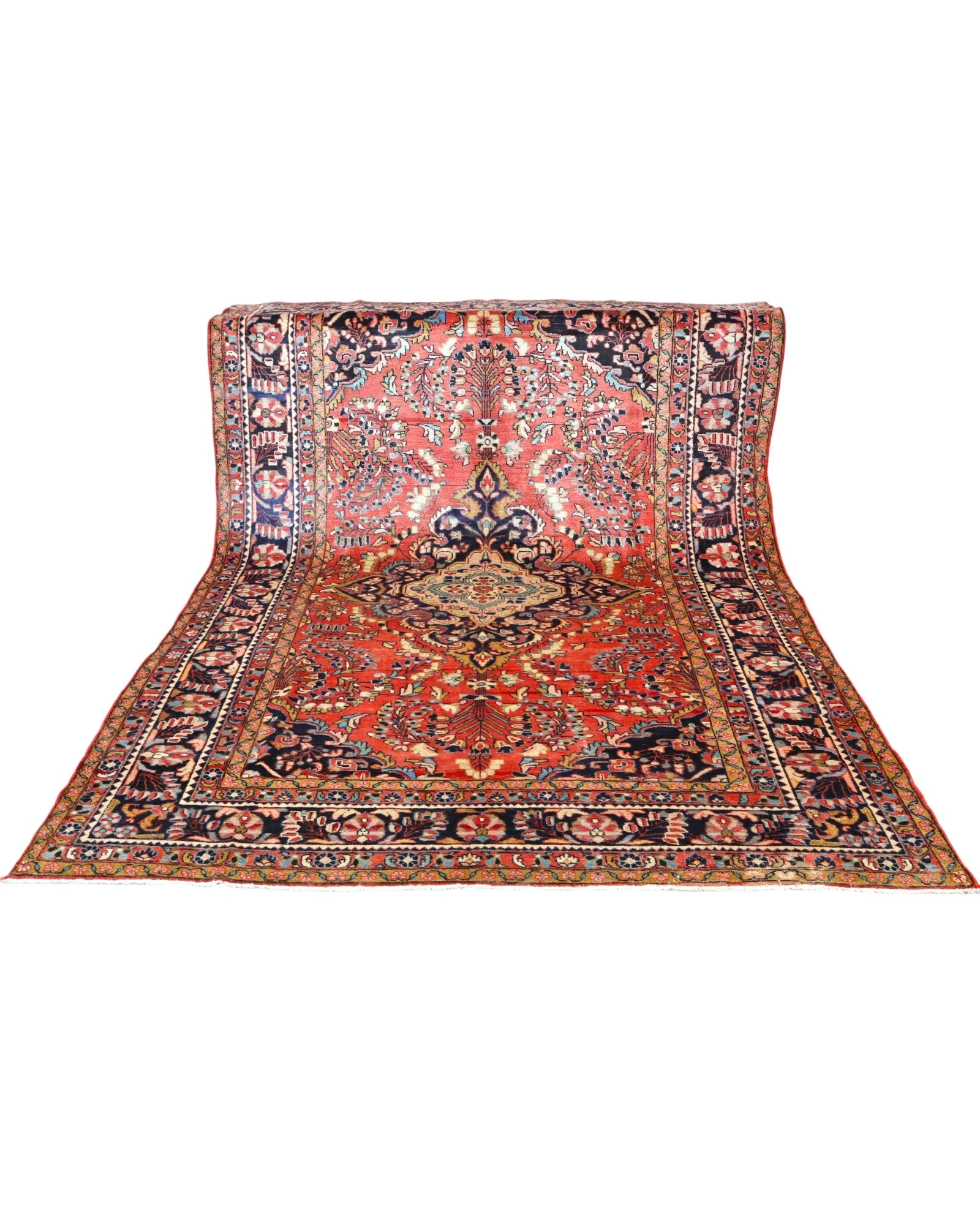 Lilian Persian Rug — hand-knotted, 346 × 224 cm, Wool