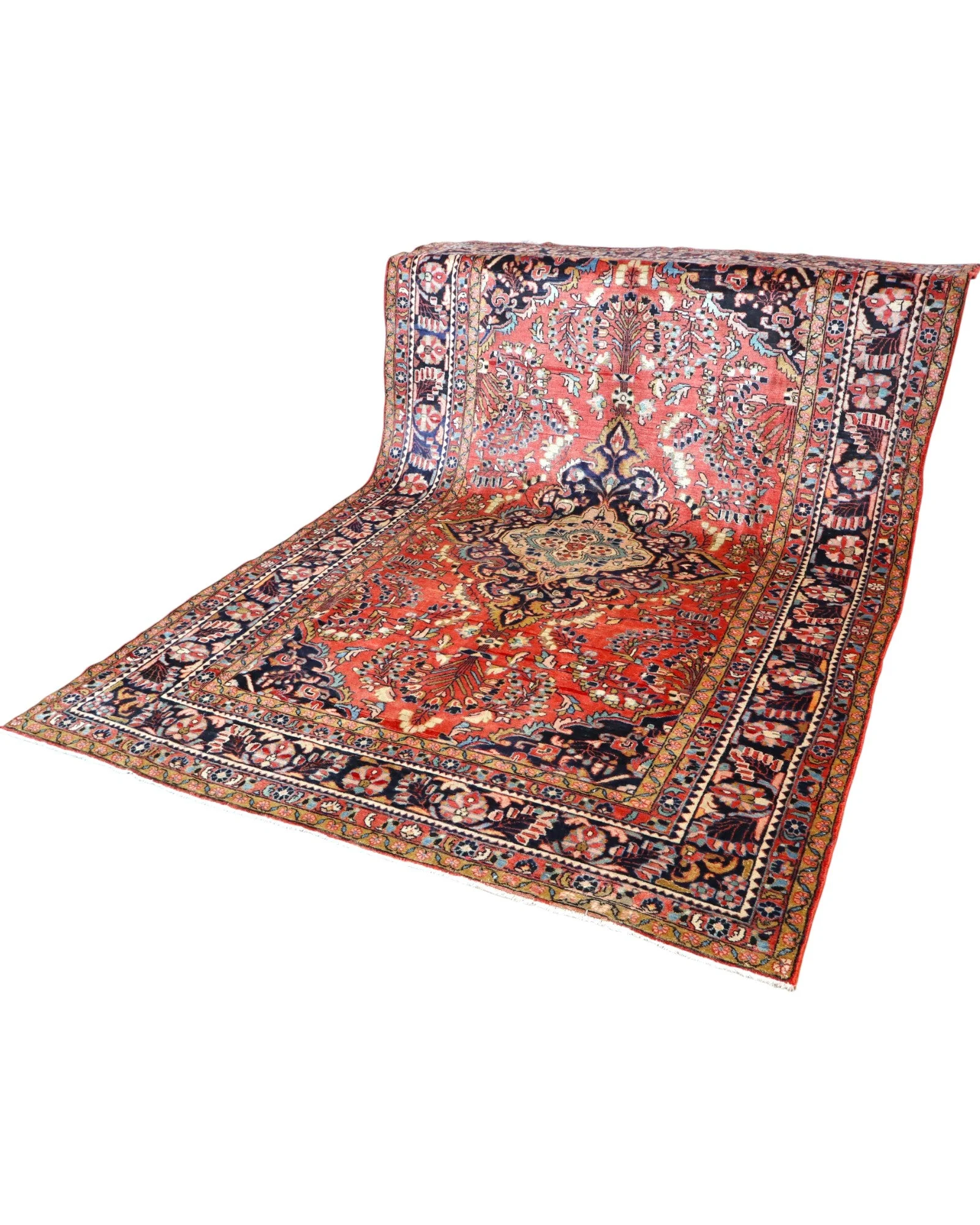 Lilian Persian Rug — hand-knotted, 346 × 224 cm, Wool