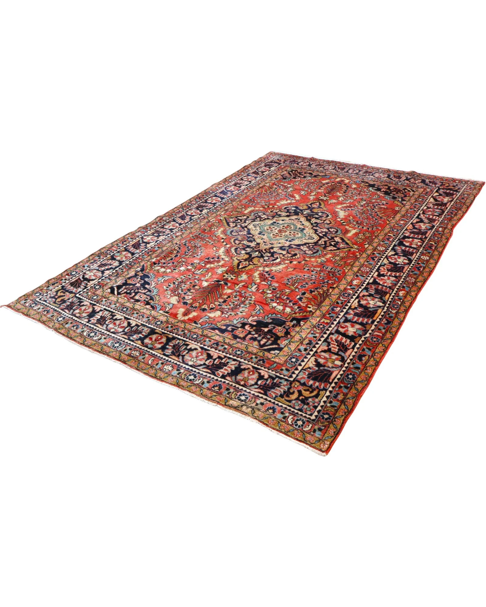 Lilian Persian Rug — hand-knotted, 346 × 224 cm, Wool