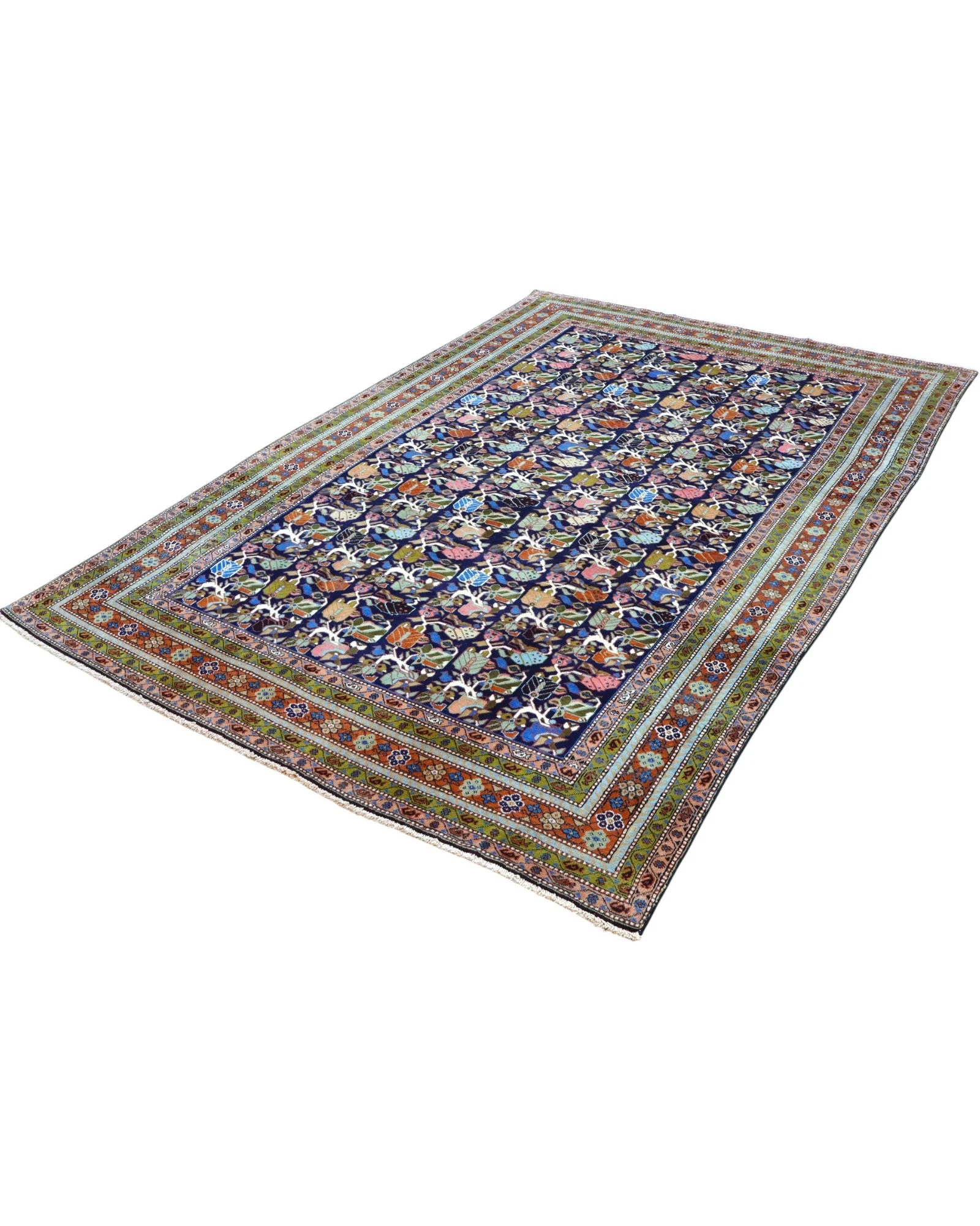 Ardebil Persian Rug — hand-knotted, 300 × 200 cm, Wool