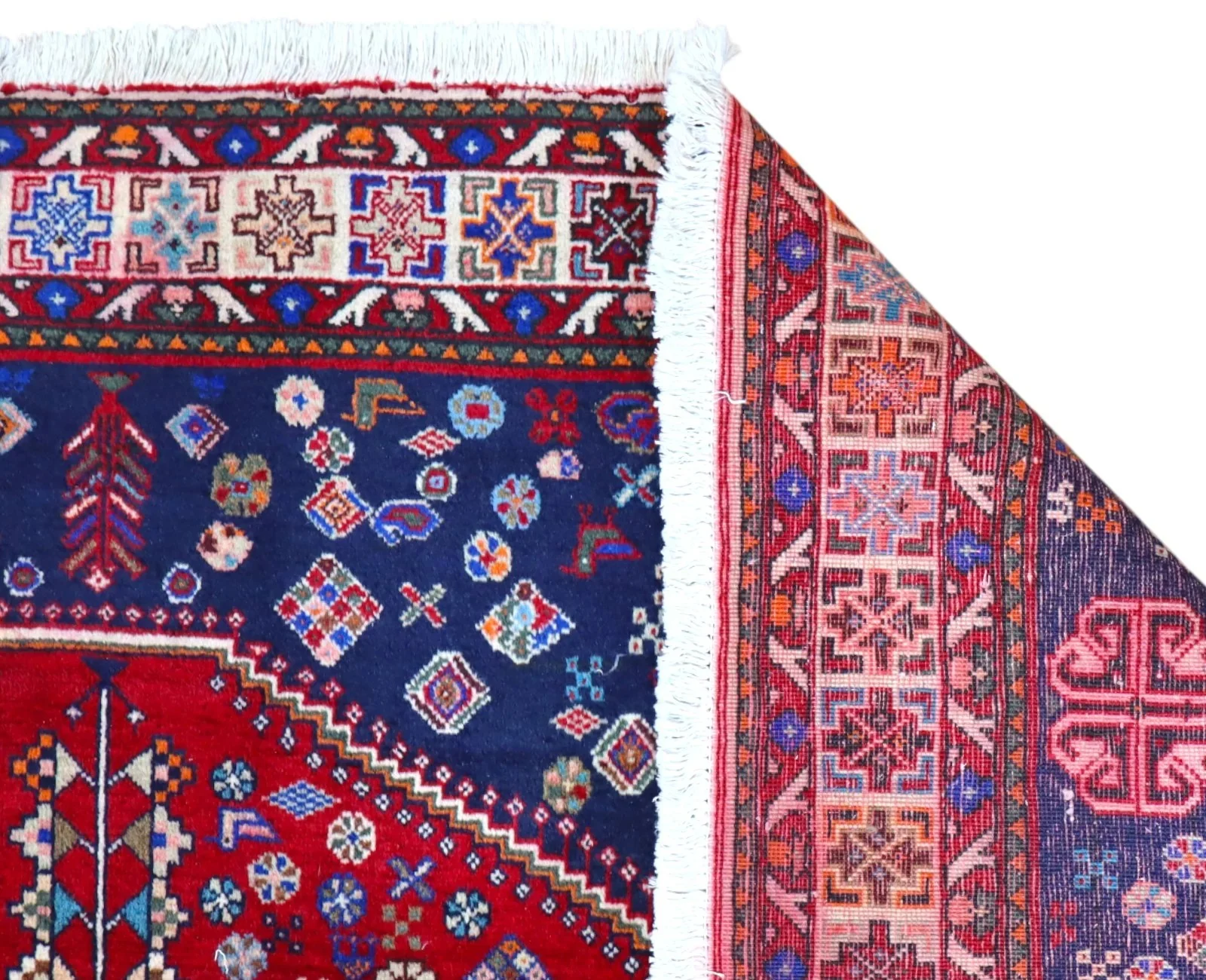 Hand-Knotted Wool Persian Rug, 301 × 200 cm