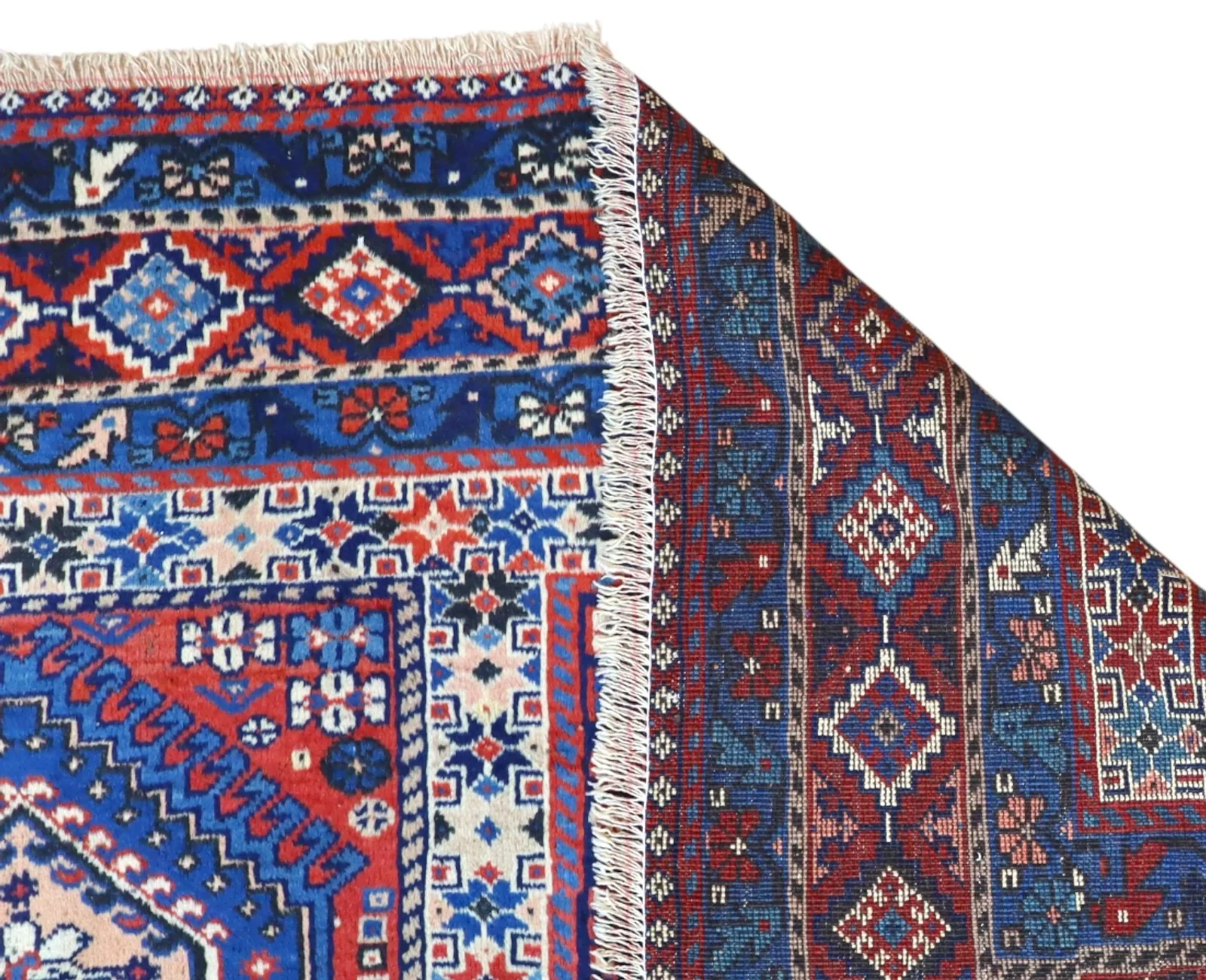 Hand-Knotted Wool Persian Rug, 305 × 212 cm