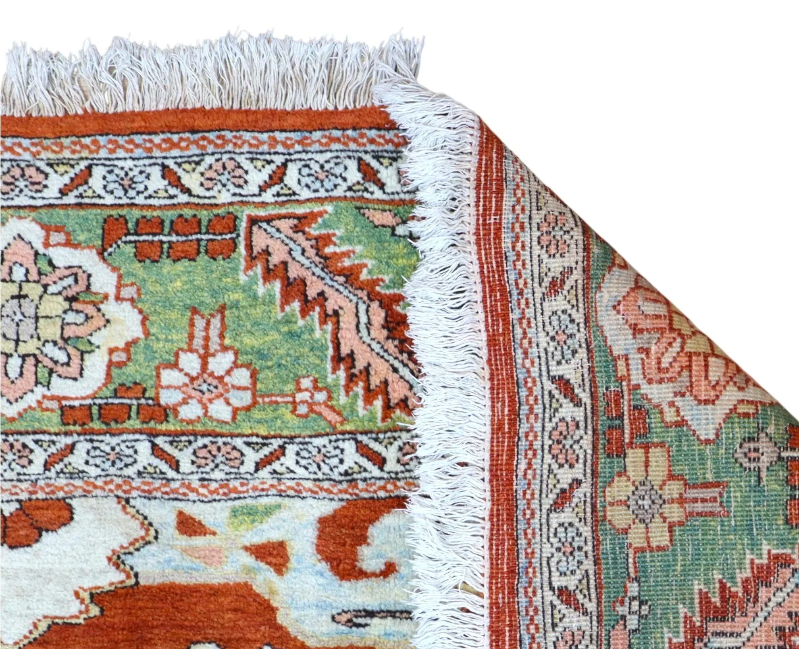 Heriz Persian Rug — hand-knotted, 280 × 207 cm, Wool