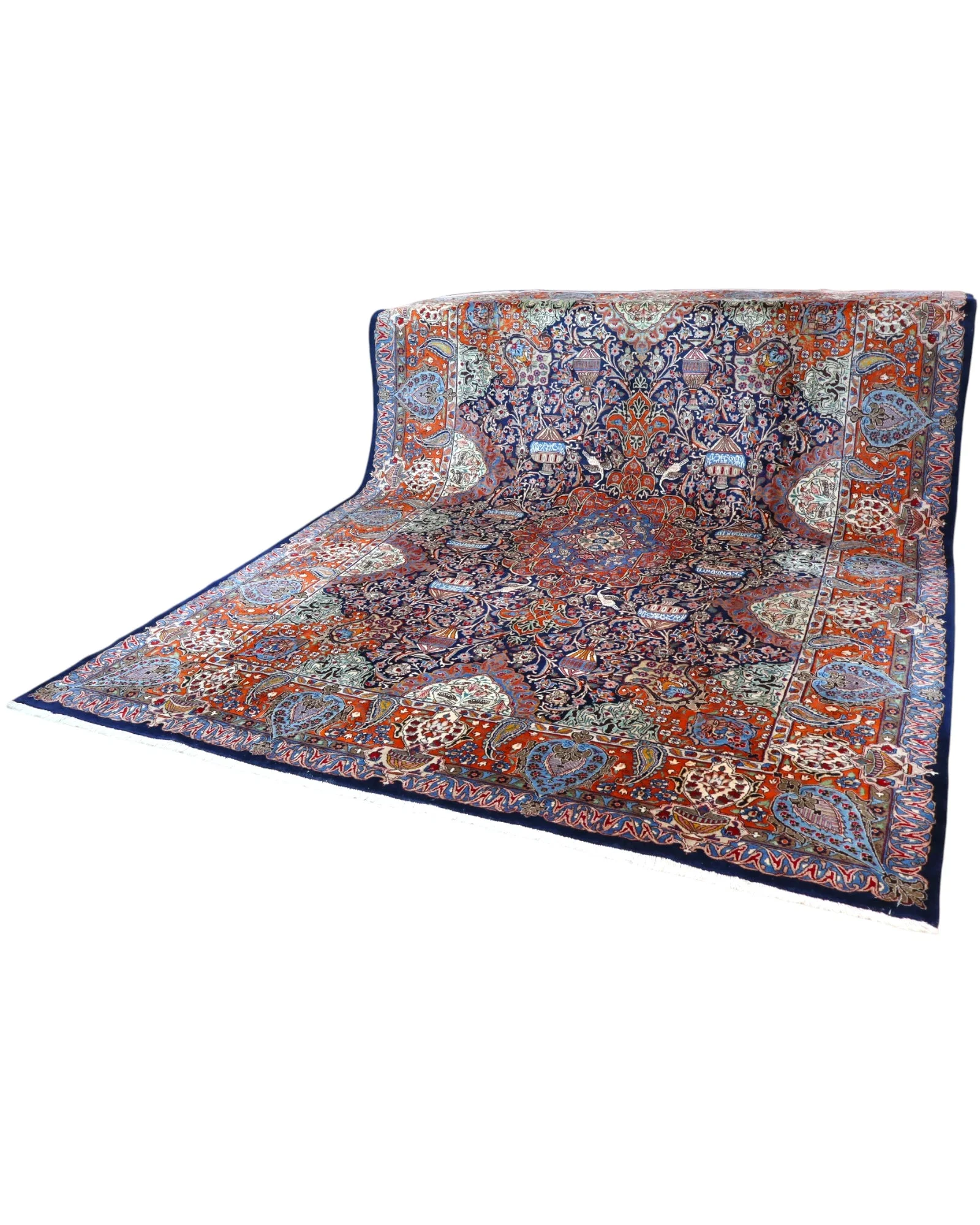 Kashmar Persian Rug 395 × 296 cm, Wool, hand-knotted