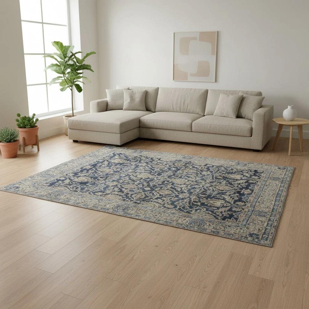 Kashan Persian Rug — hand-knotted, 362 × 247 cm, Wool