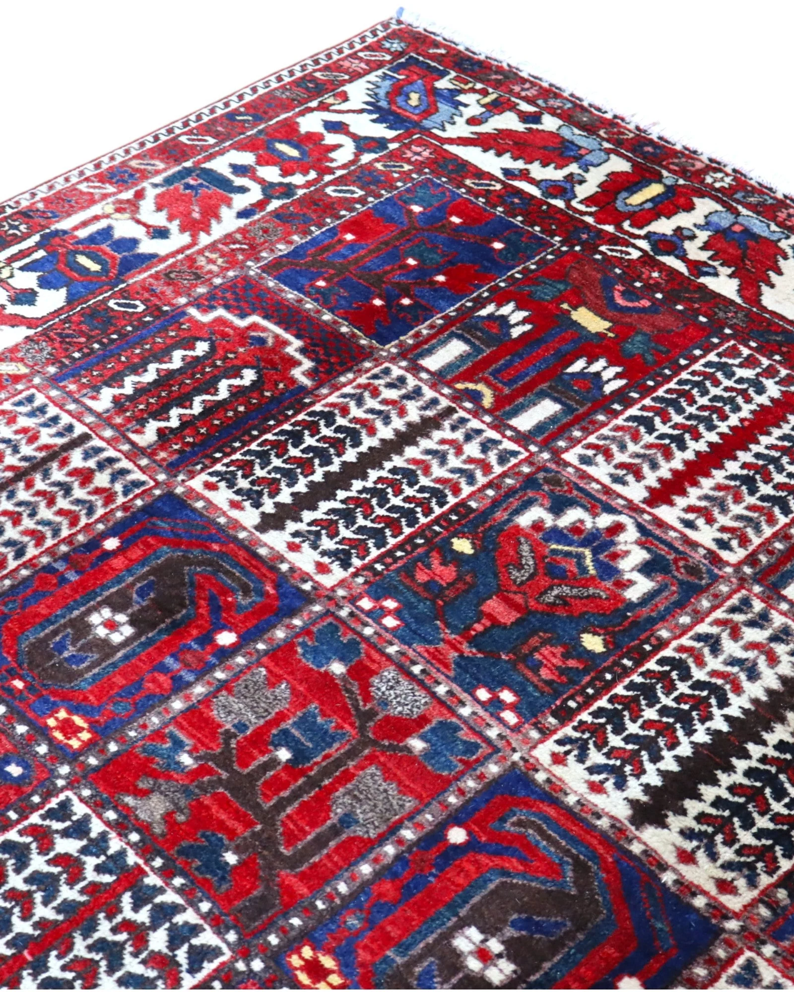 Hand-Knotted Wool Persian Rug, 306 × 211 cm